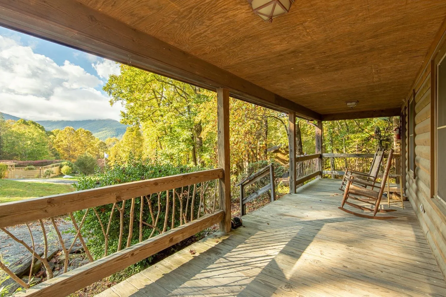 Balcony/Terrace in Mount Mitchell Eco Retreat
