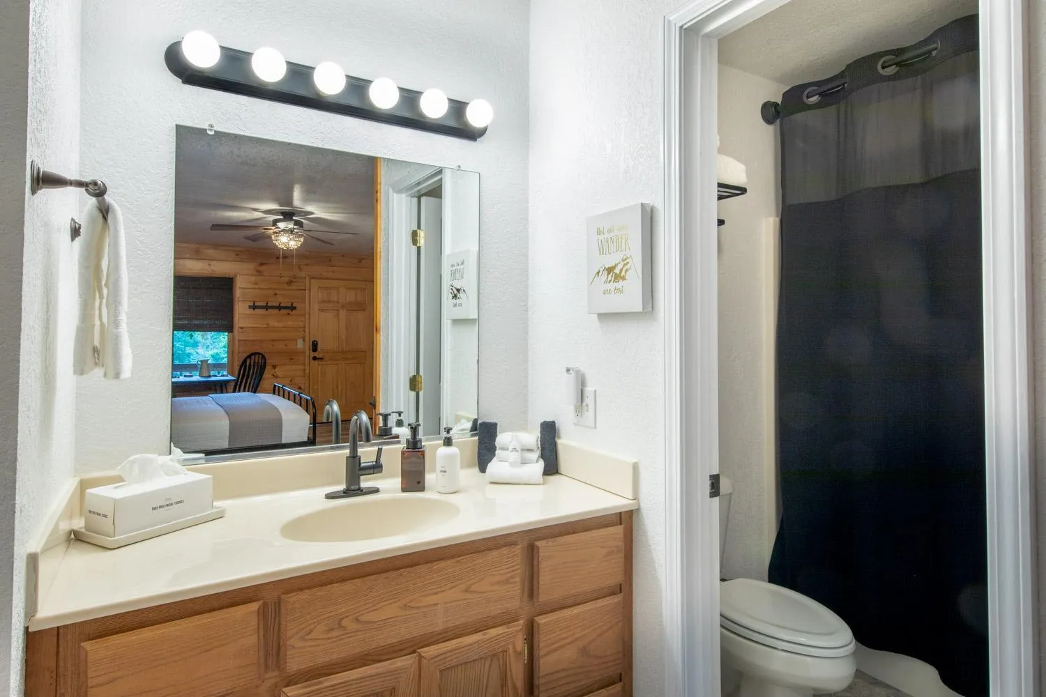 Bathroom in Mount Mitchell Eco Retreat