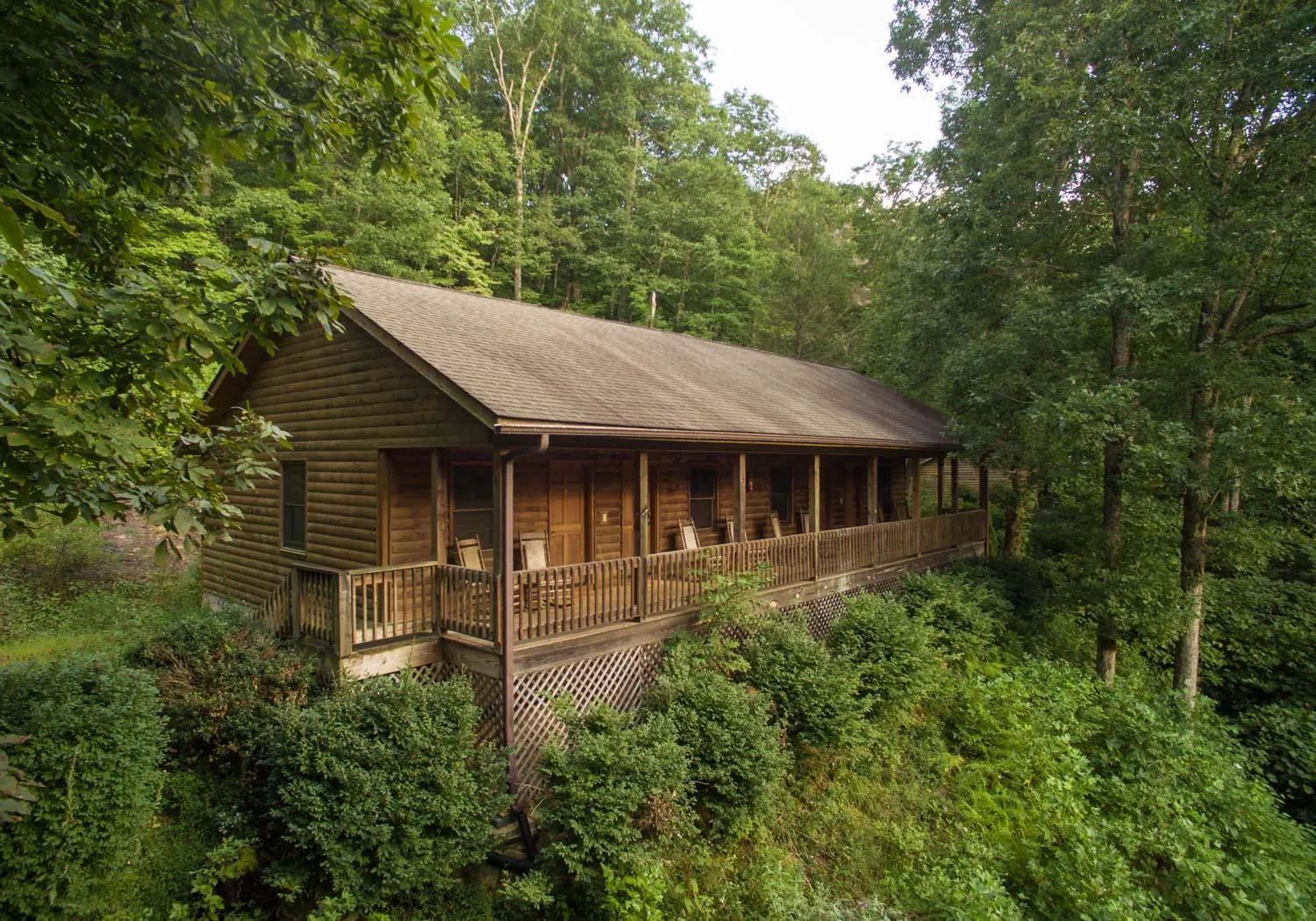 Property building in Mount Mitchell Eco Retreat