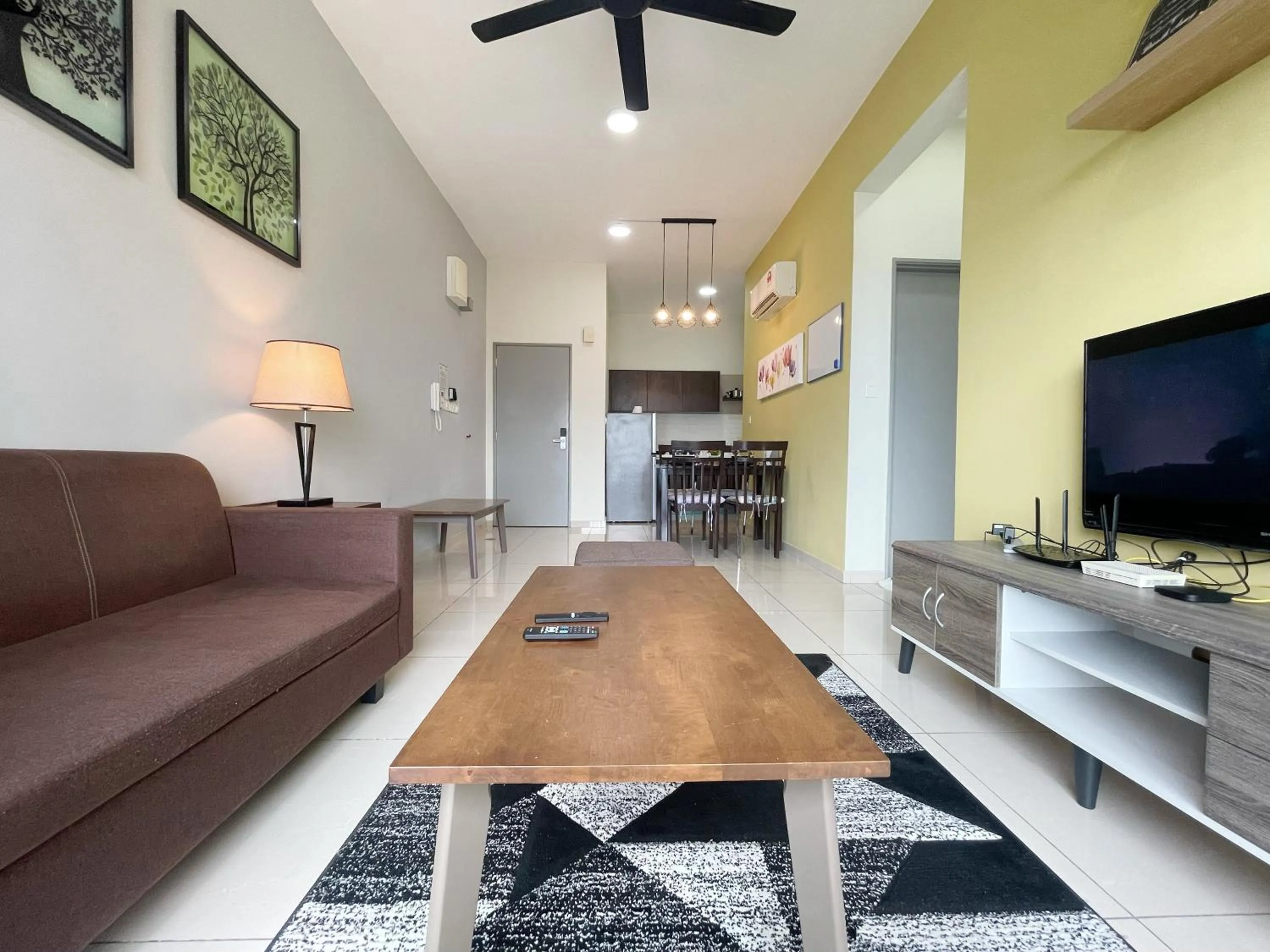 Living room in MesaHill Homestay, Nilai by S&T Homez