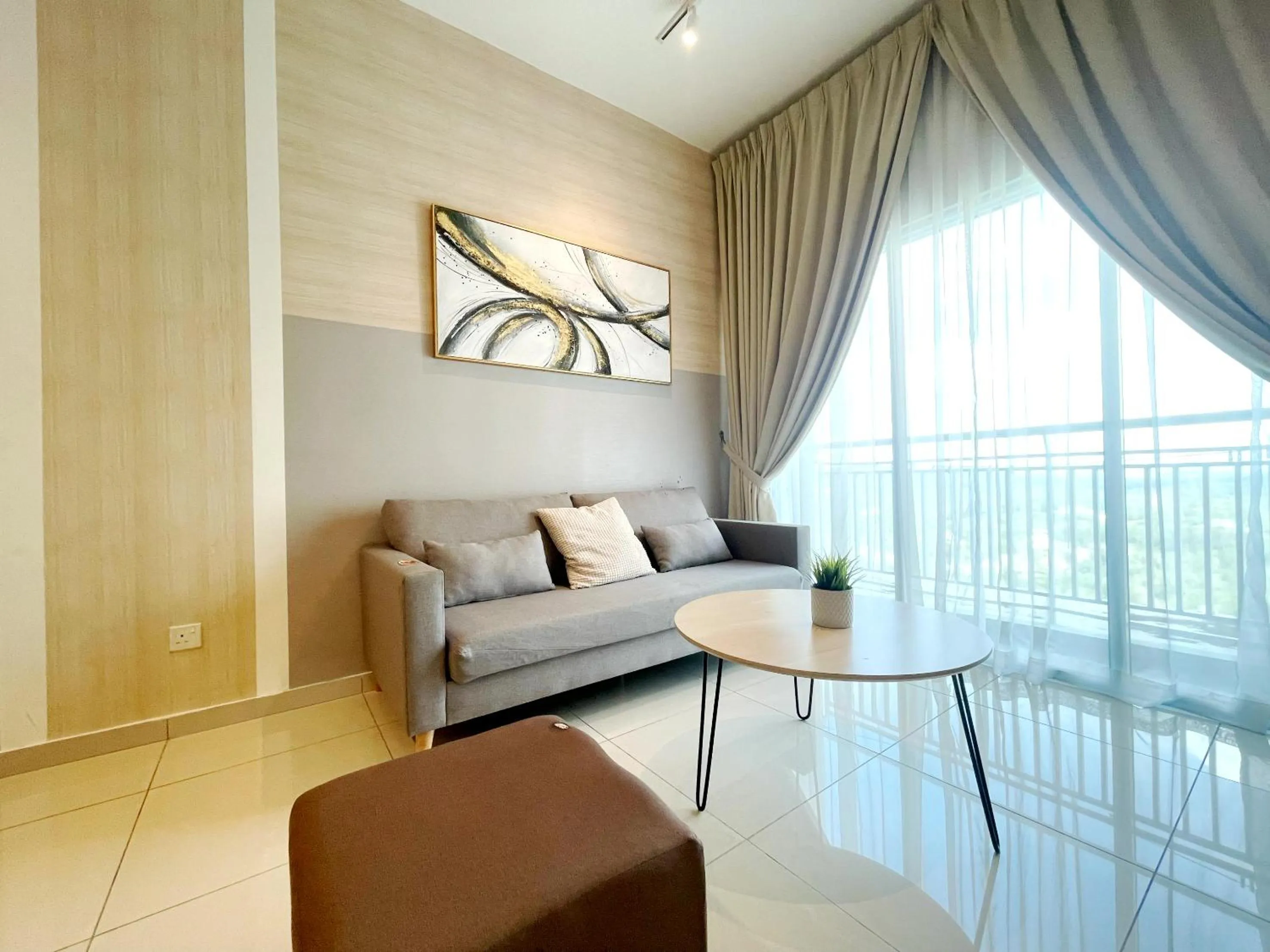 Living room in MesaHill Homestay, Nilai by S&T Homez