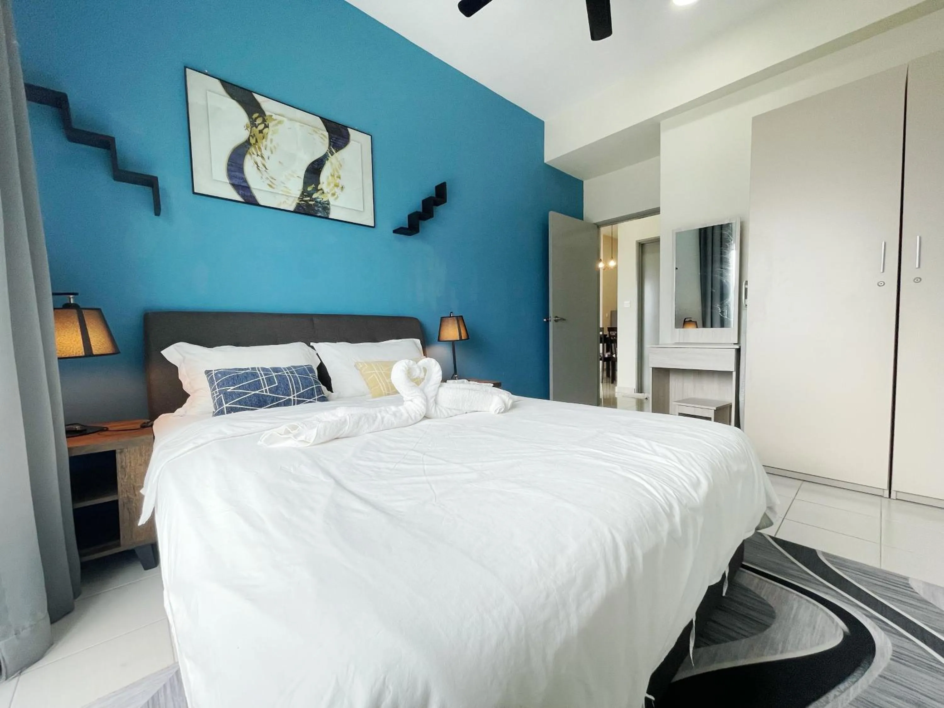 Bedroom, Bed in MesaHill Homestay, Nilai by S&T Homez