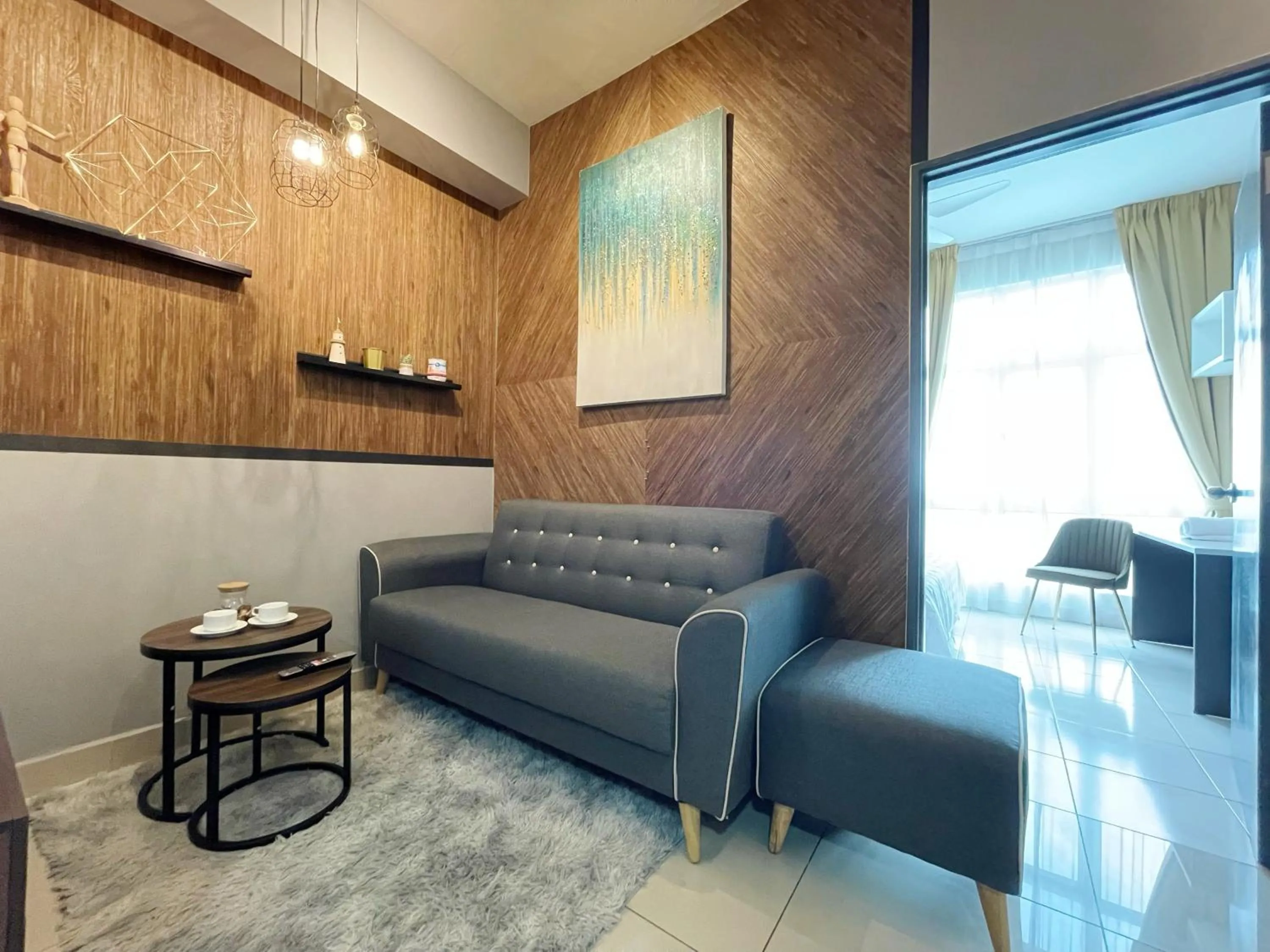 Living room in MesaHill Homestay, Nilai by S&T Homez