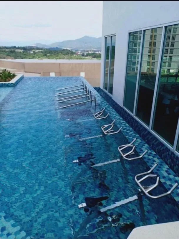 Swimming pool in MesaHill Homestay, Nilai by S&T Homez