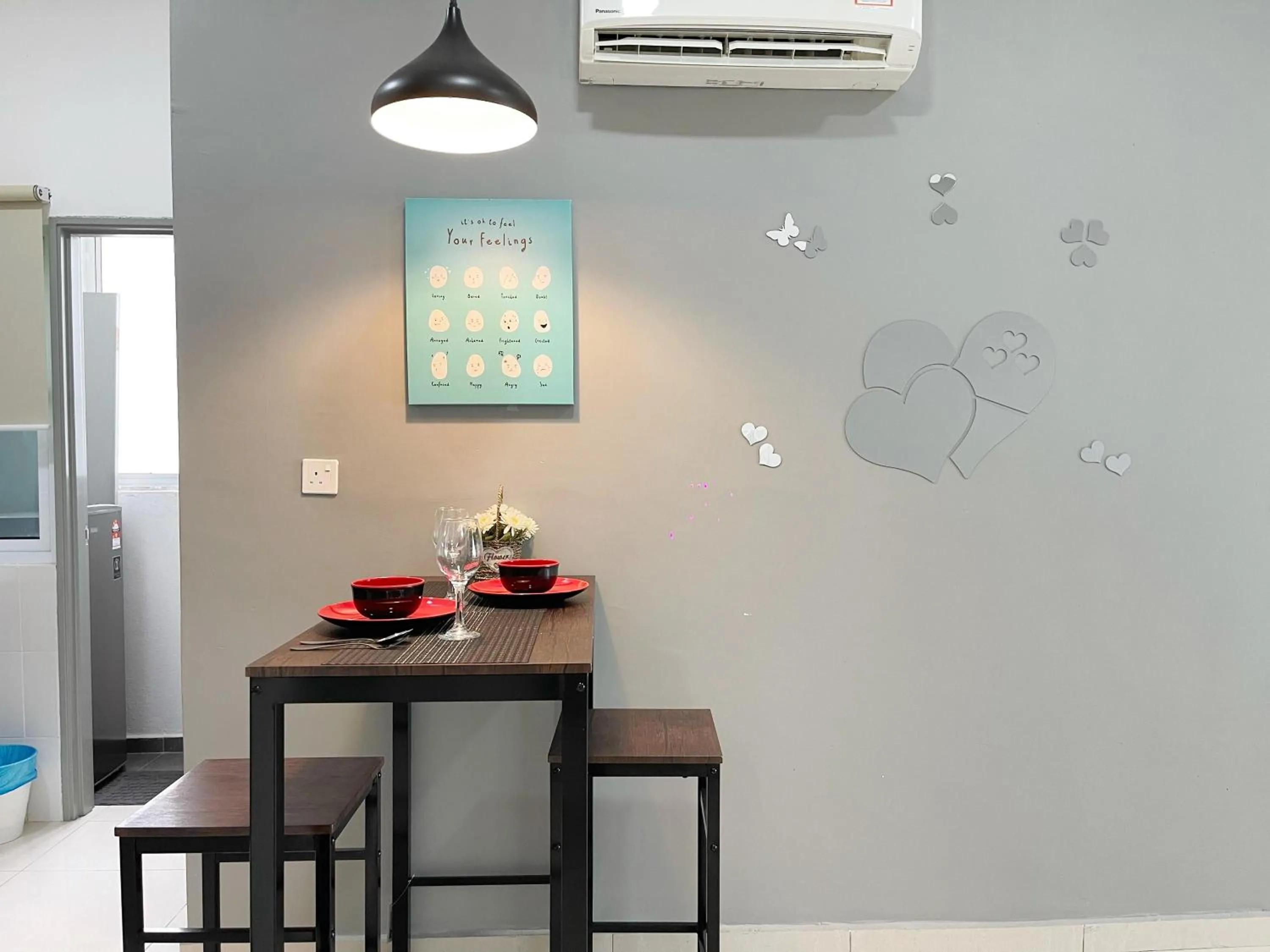 Dining area in MesaHill Homestay, Nilai by S&T Homez