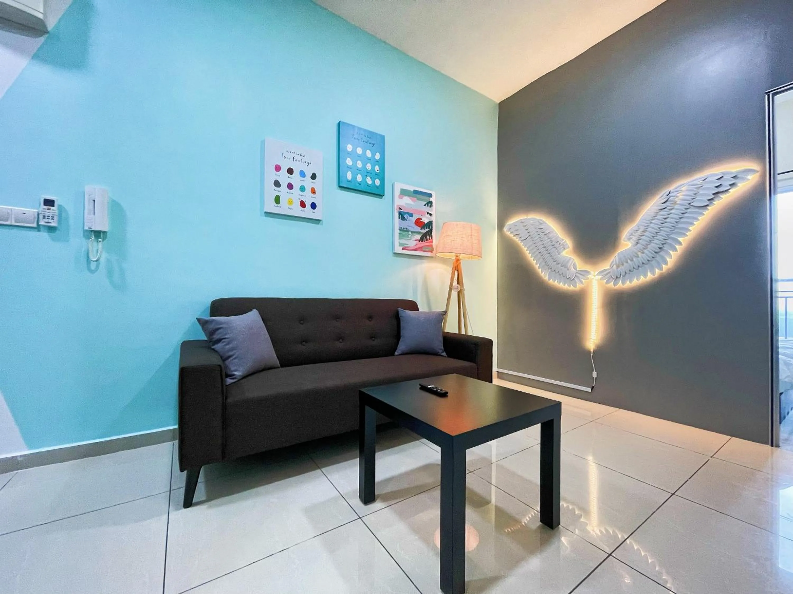 Living room in MesaHill Homestay, Nilai by S&T Homez