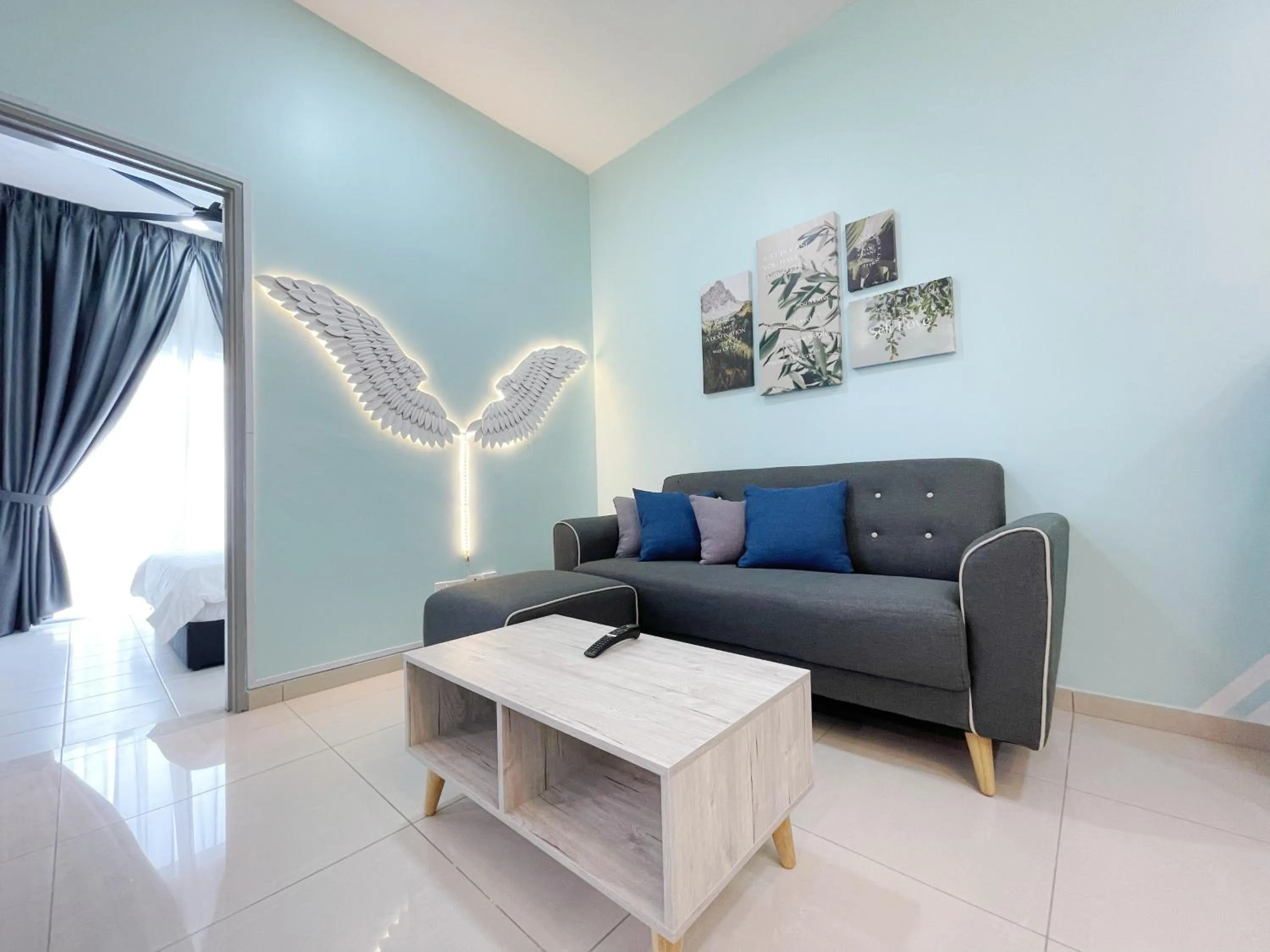 Living room in MesaHill Homestay, Nilai by S&T Homez