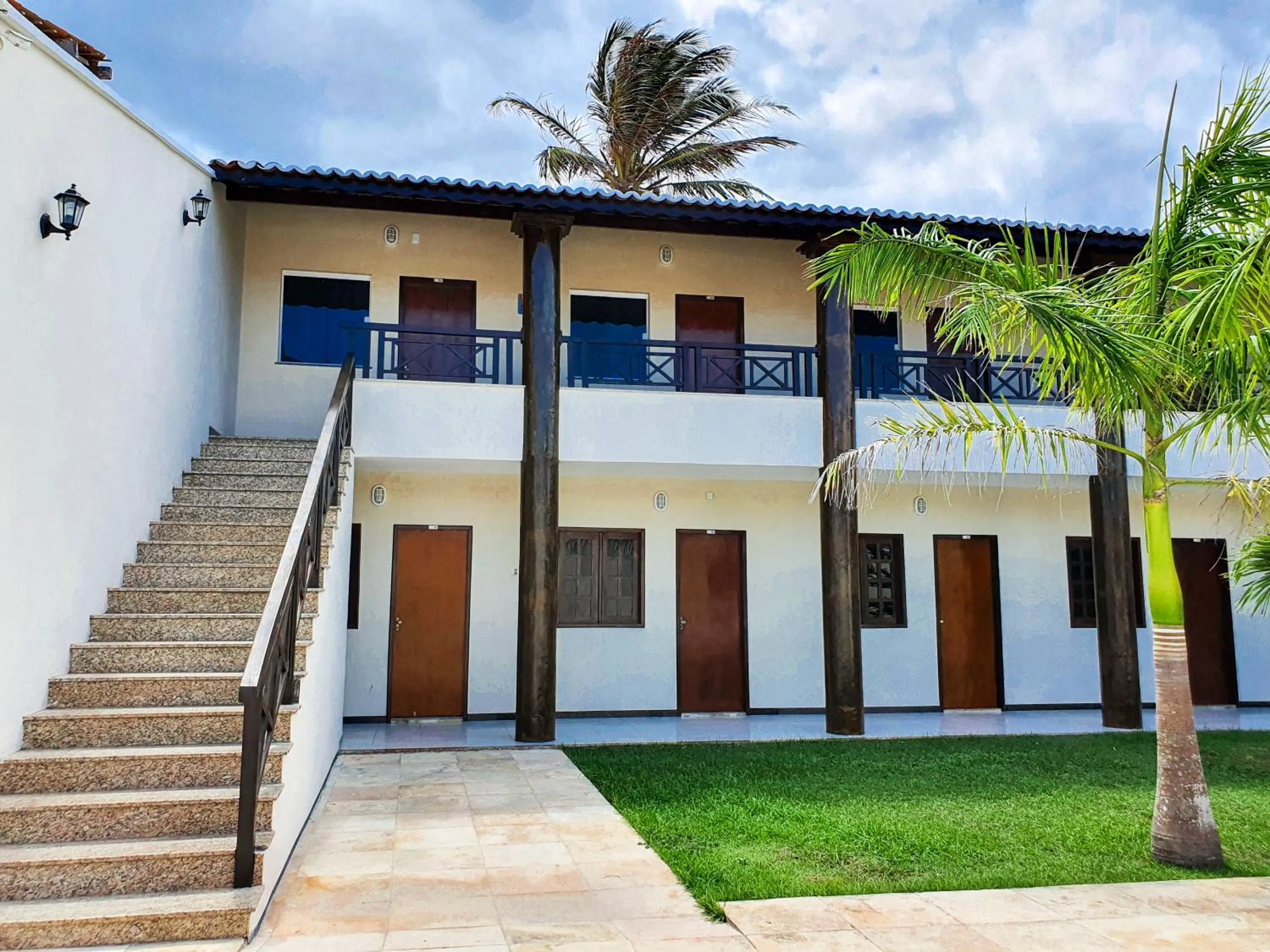 Patio in Hotel Dunas Camocim