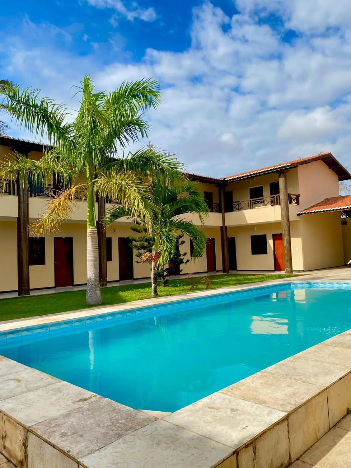 Pool view in Hotel Dunas Camocim