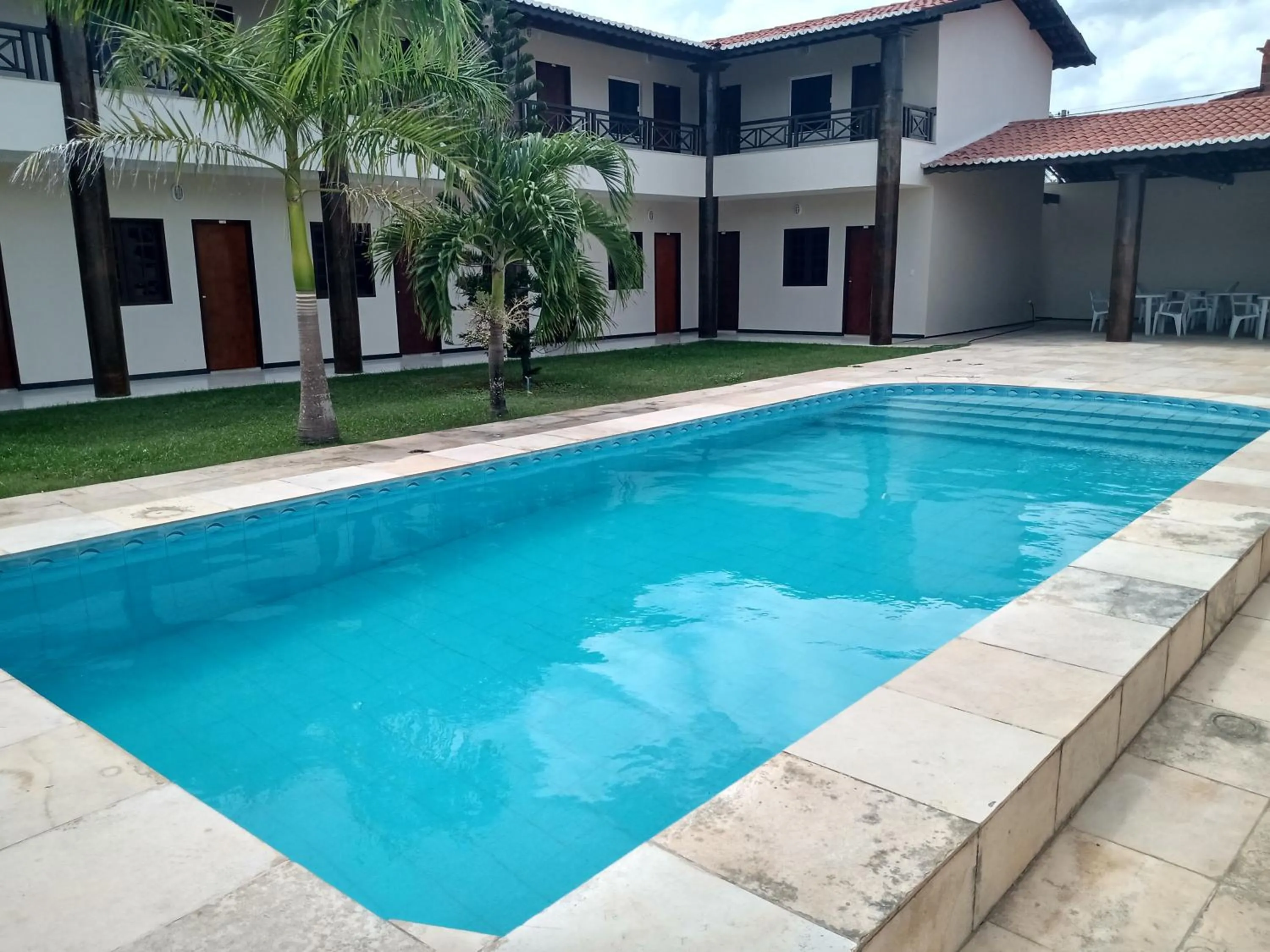 Pool view in Hotel Dunas Camocim