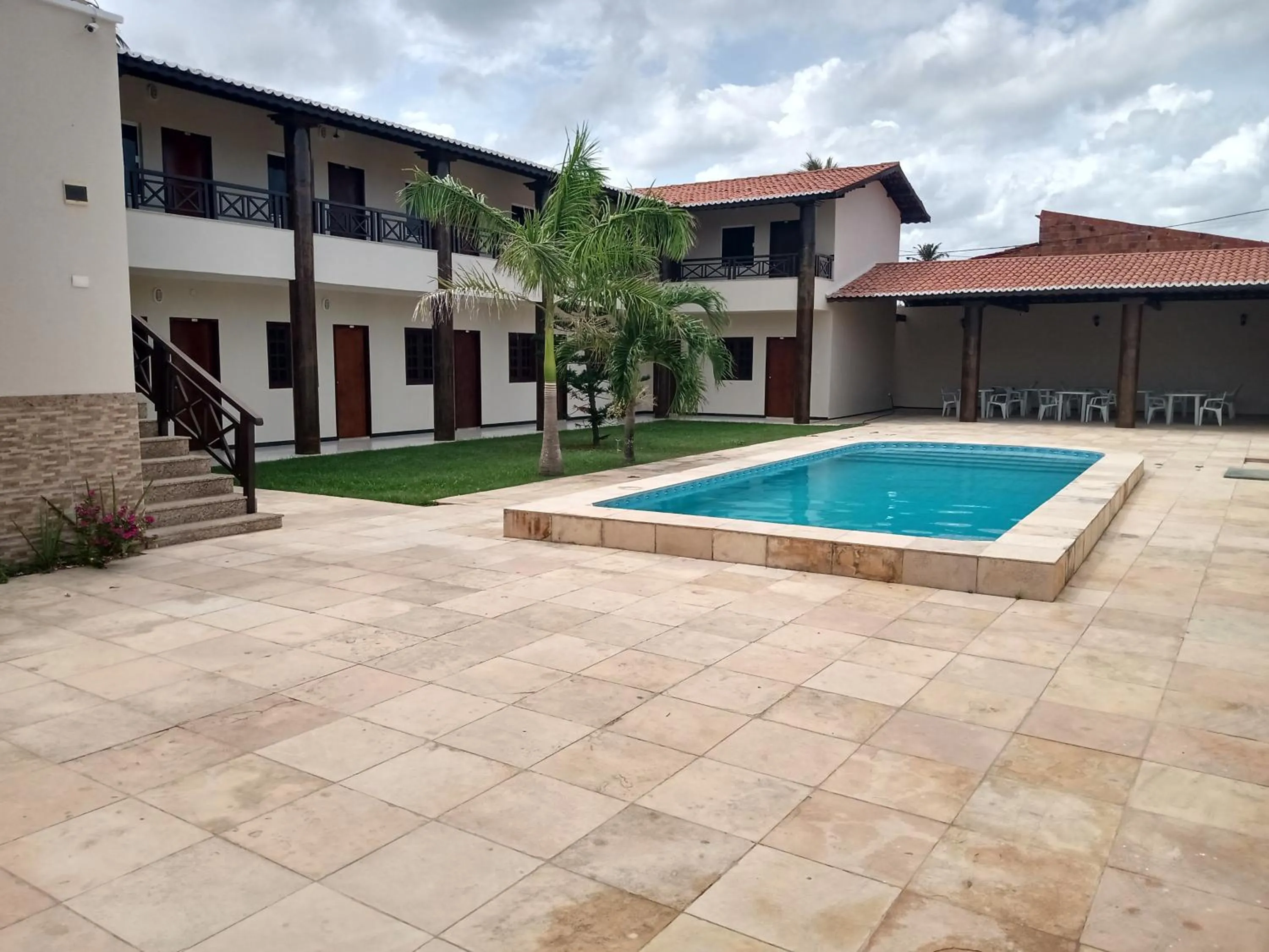 Swimming pool in Hotel Dunas Camocim