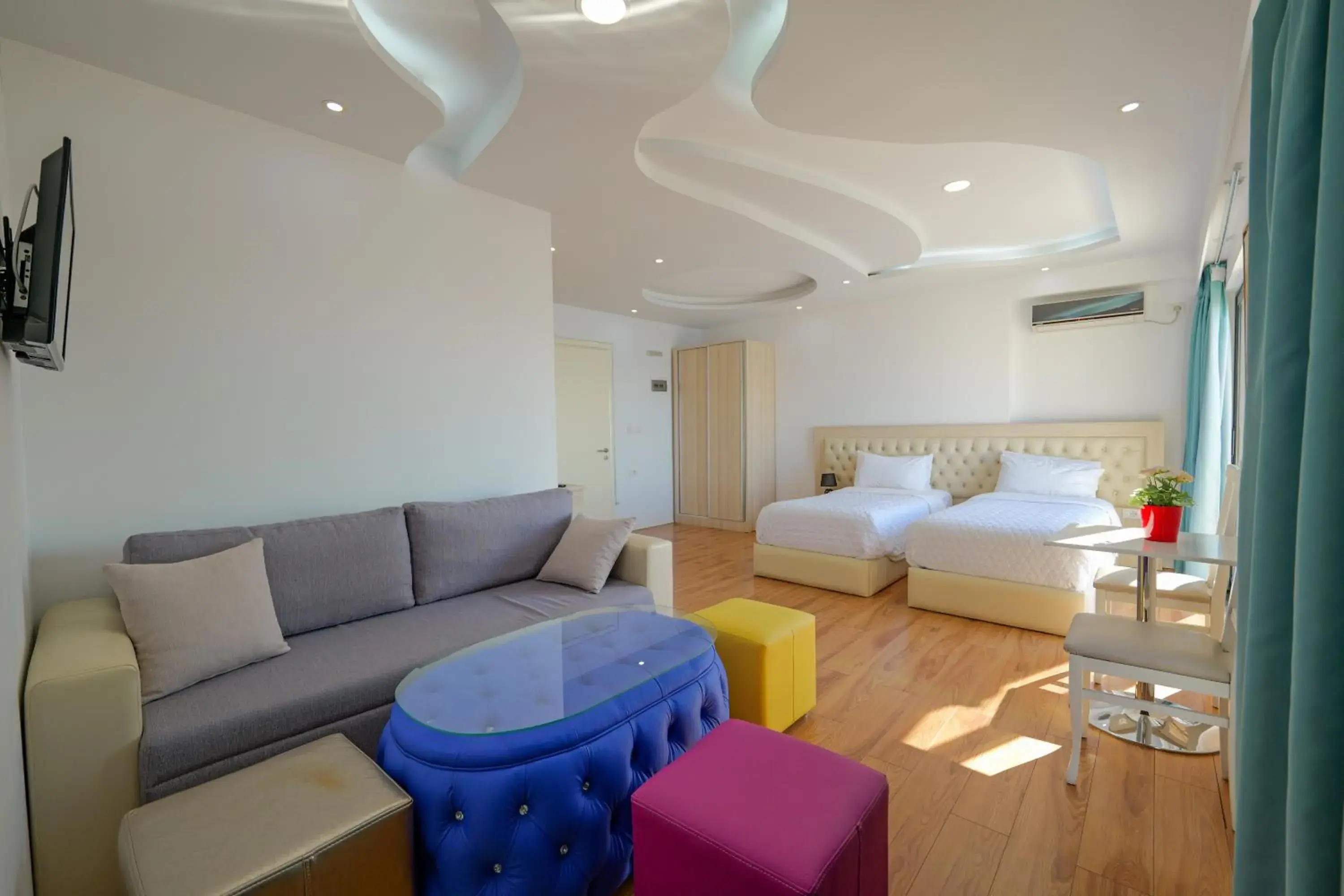 Bed in Hotel Iliria Bed in Hotel Iliria