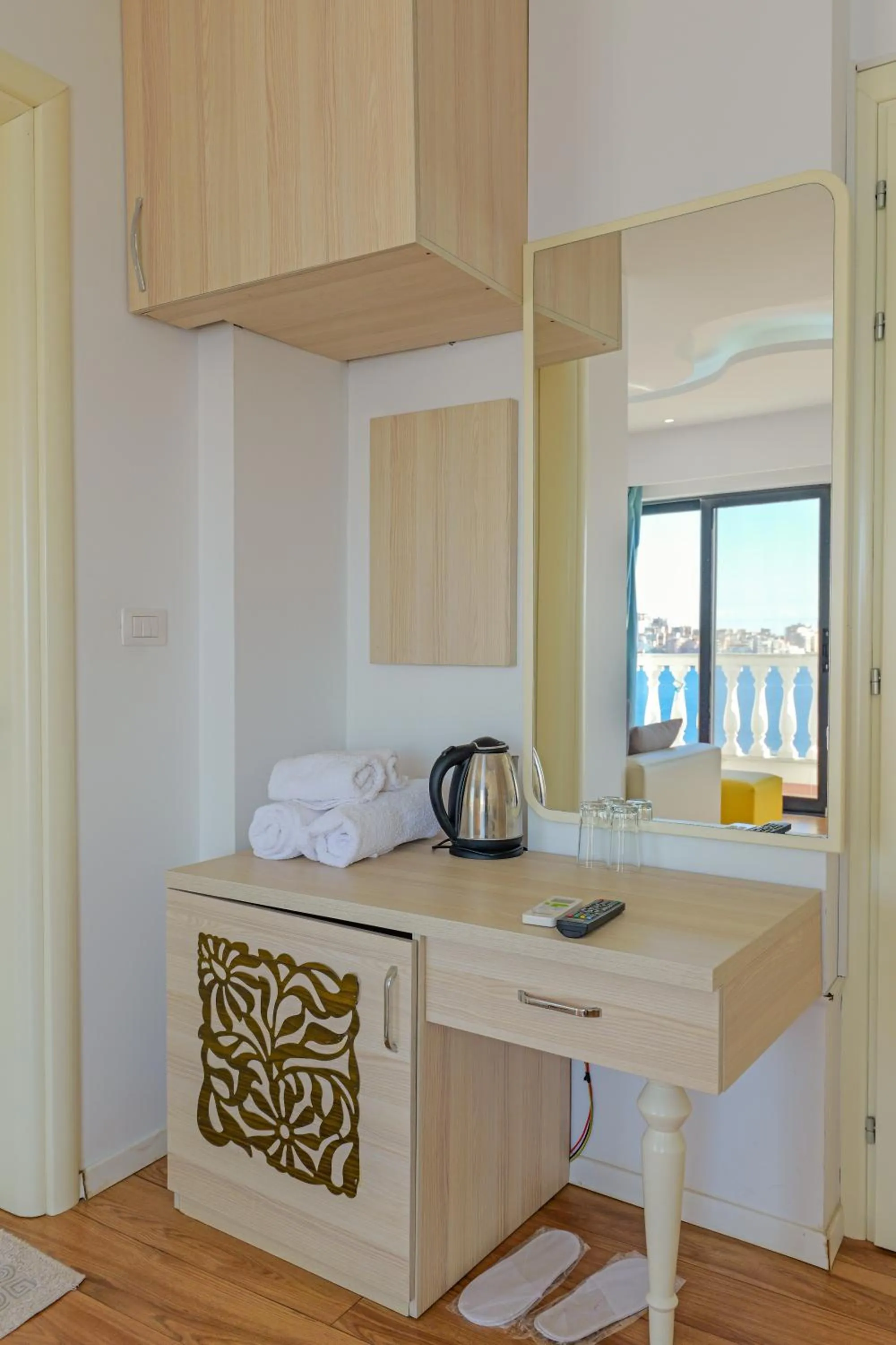 Decorative detail in Hotel Iliria