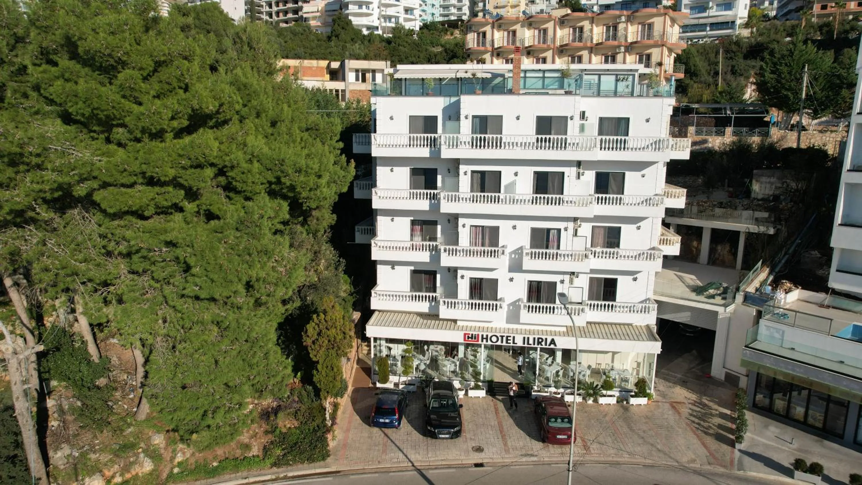 Property building in Hotel Iliria