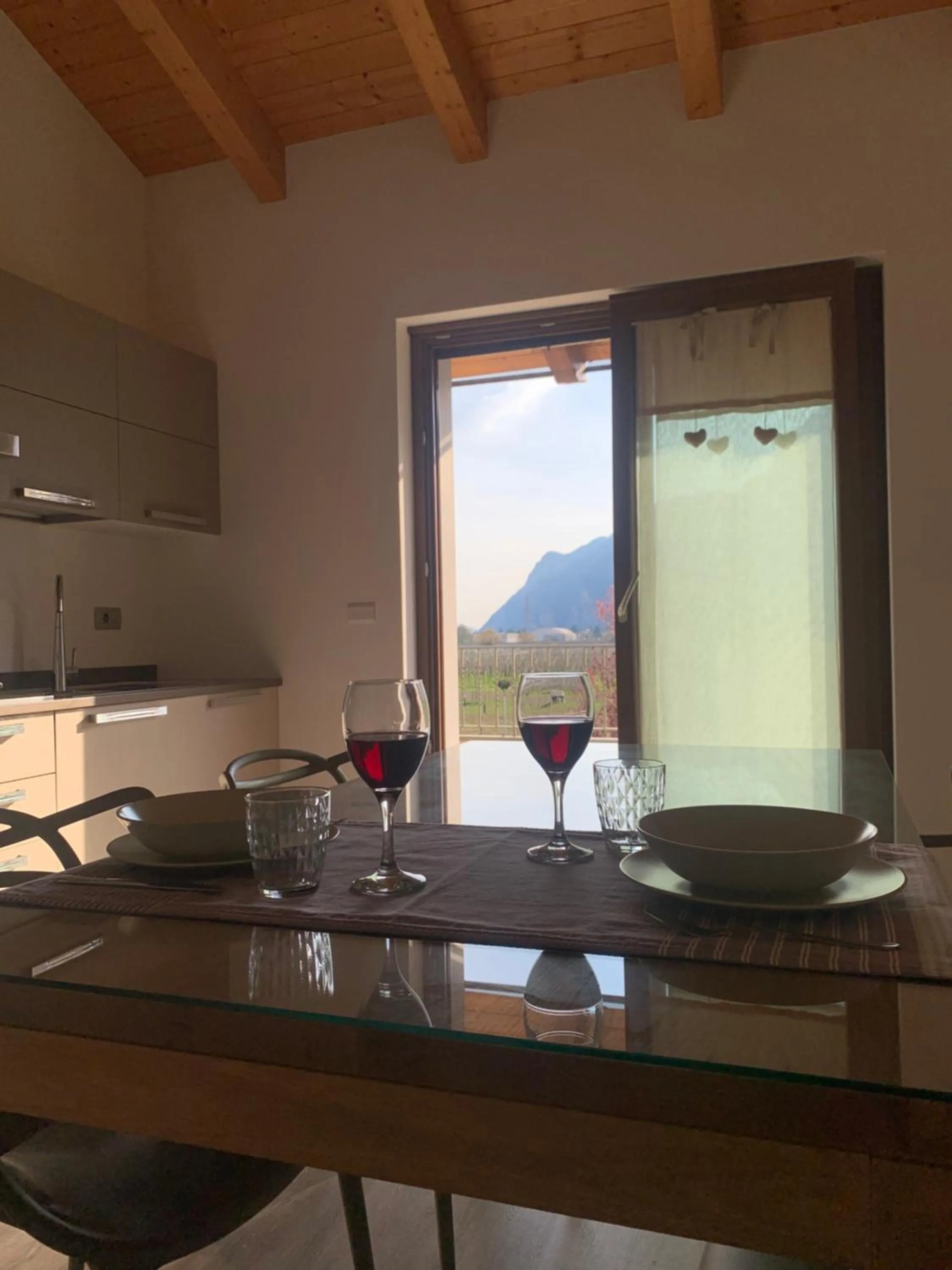 Kitchen or kitchenette in Arcovacanze