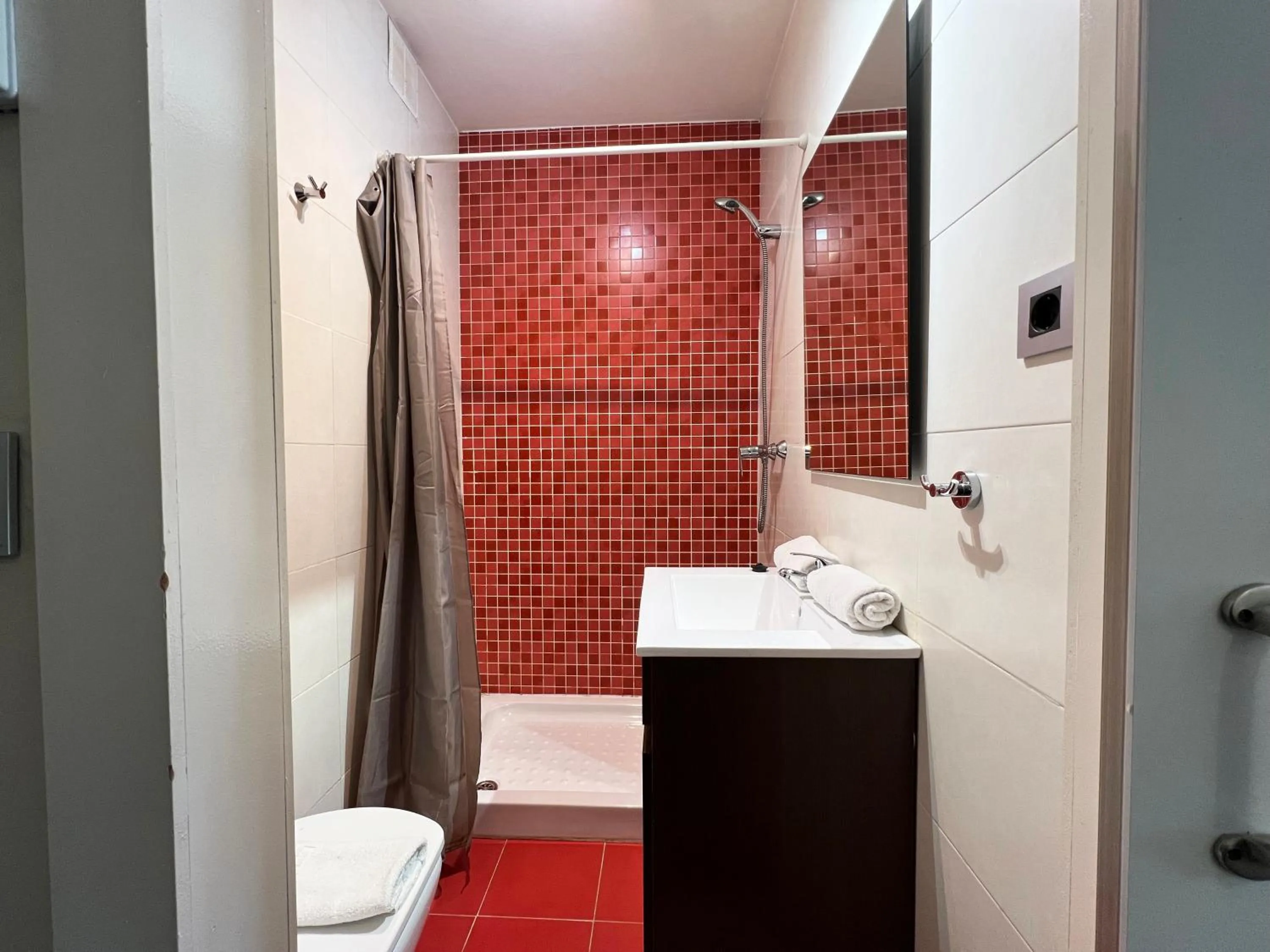 Bathroom in Apartamentos Sierra Nevada 3000