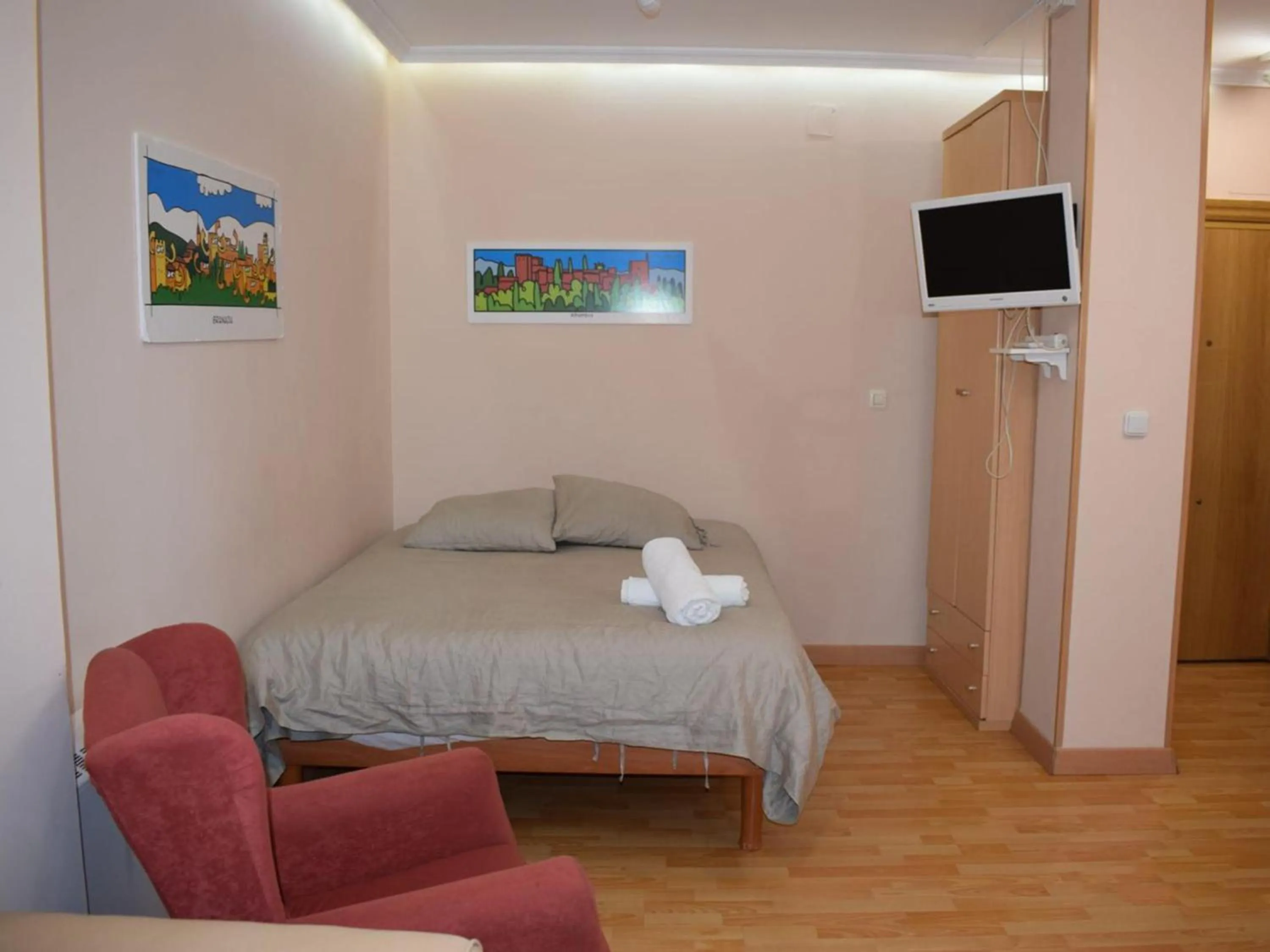 Bedroom, Bed in Apartamentos Sierra Nevada 3000