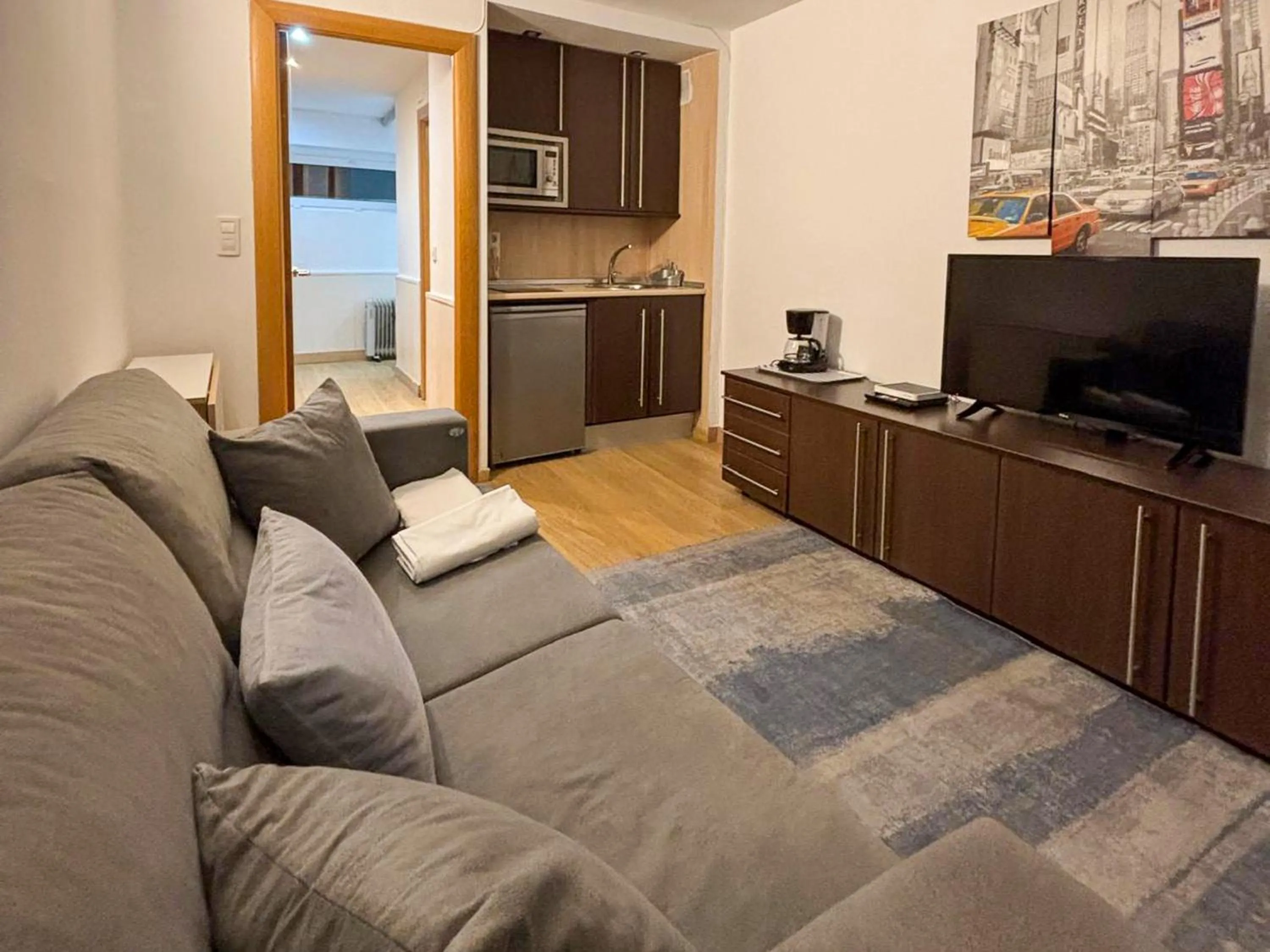 Living room in Apartamentos Sierra Nevada 3000