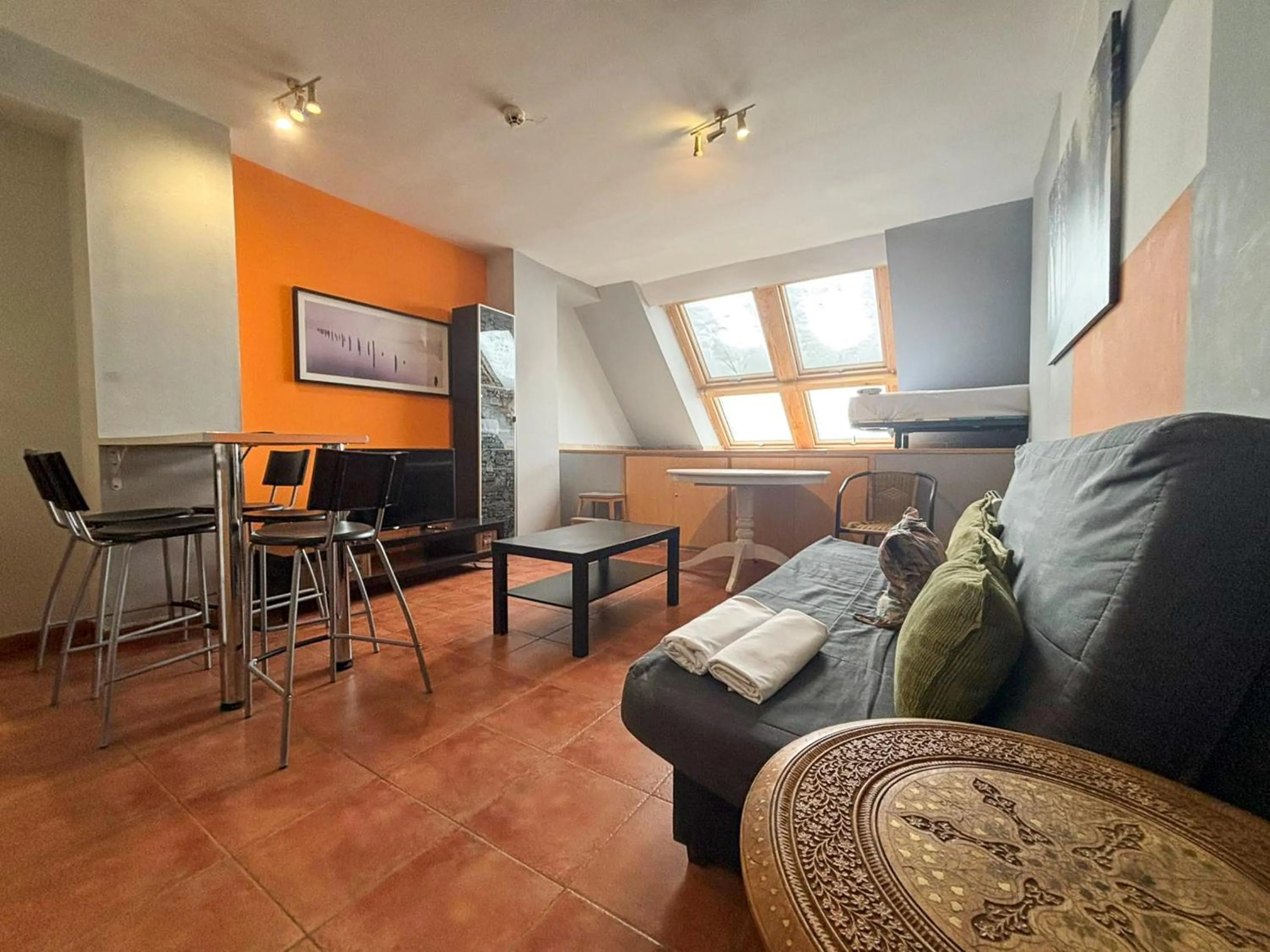 Living room in Apartamentos Sierra Nevada 3000