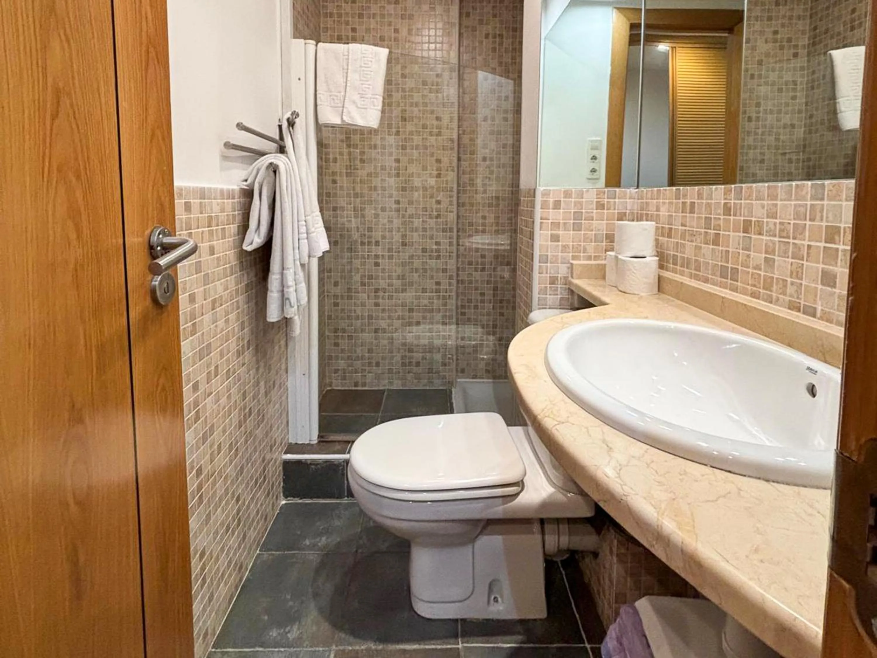 Bathroom in Apartamentos Sierra Nevada 3000