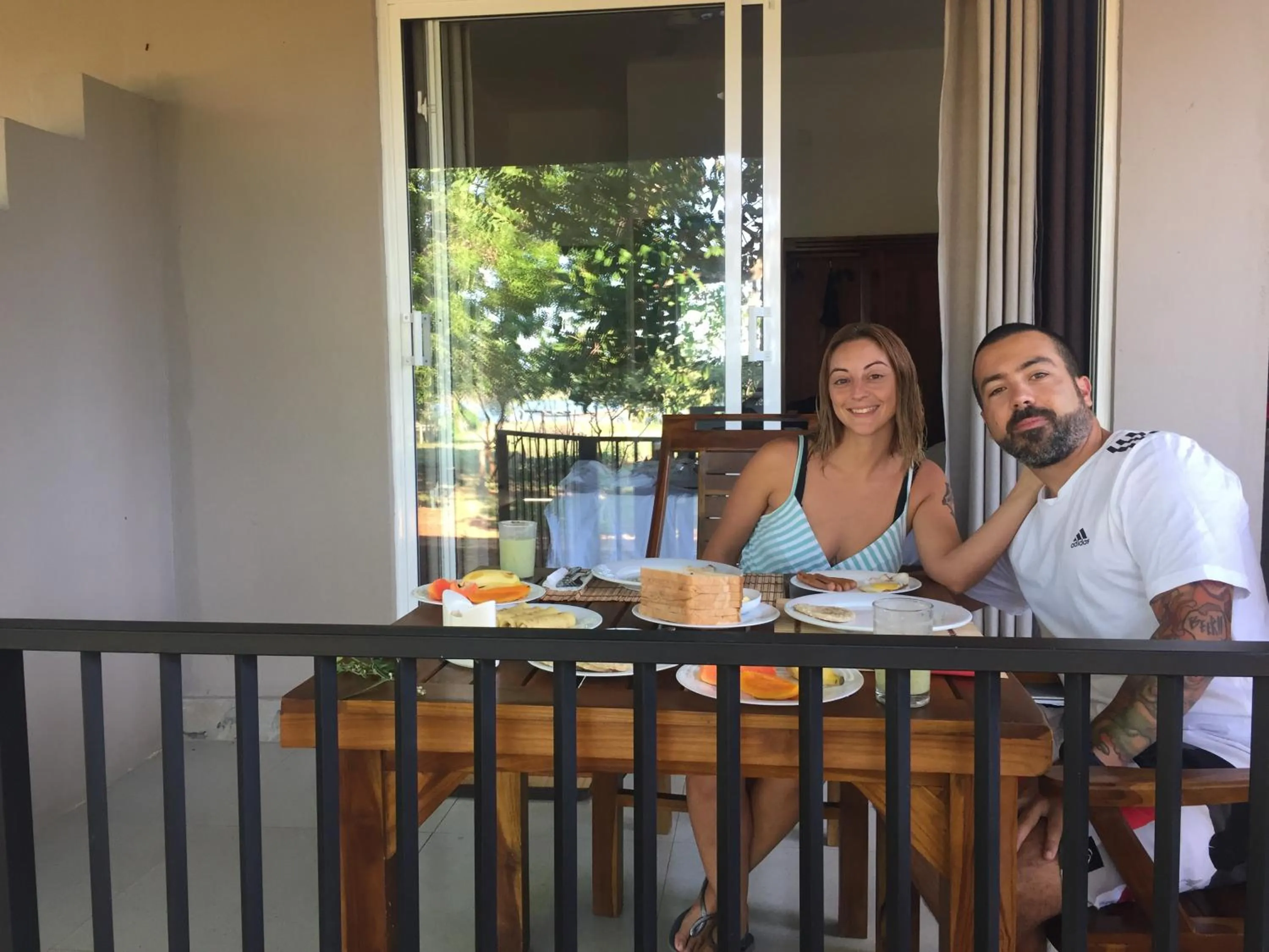 Balcony/Terrace in Saffron Lake Yala