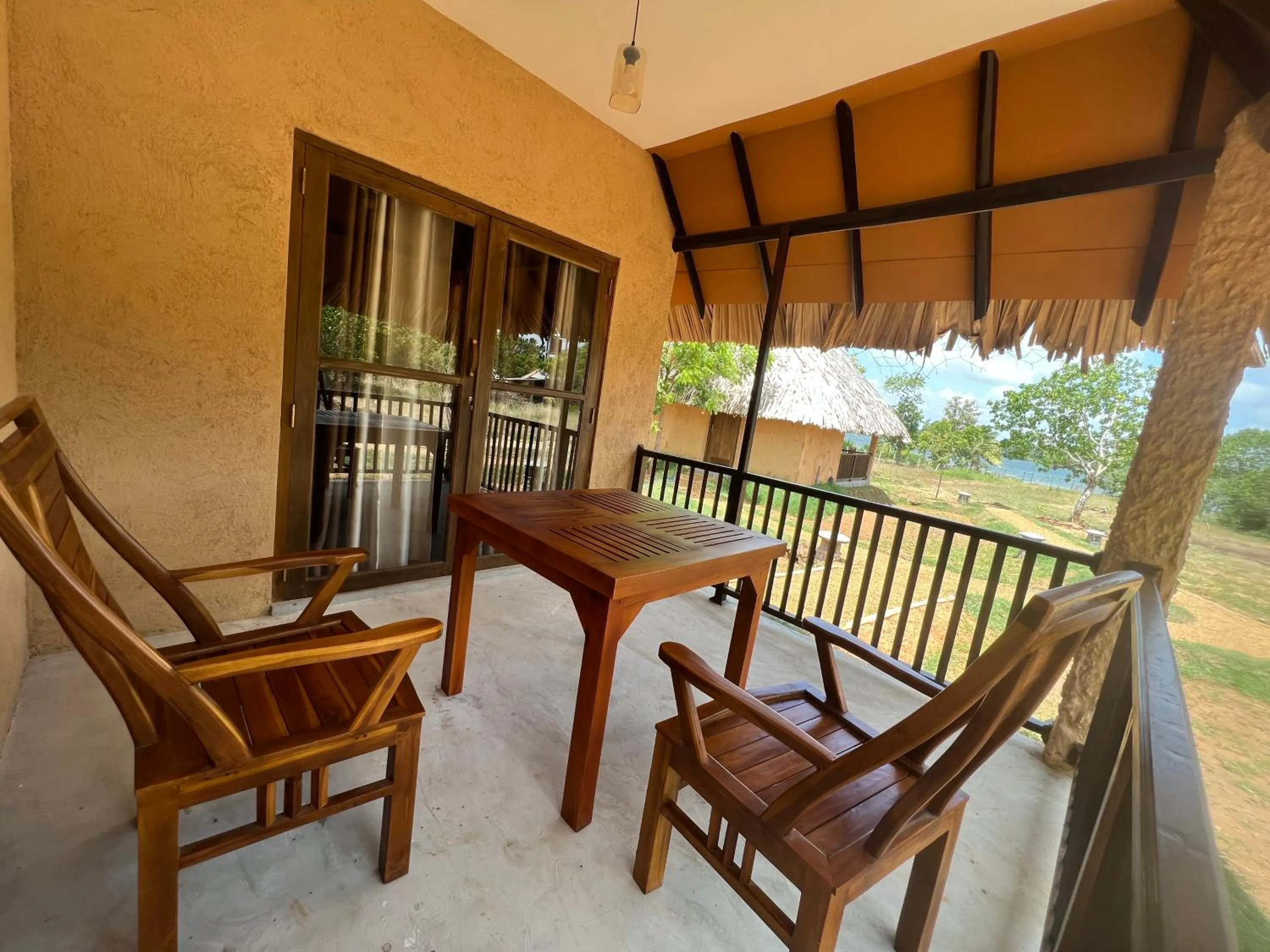 Seating area in Saffron Lake Yala