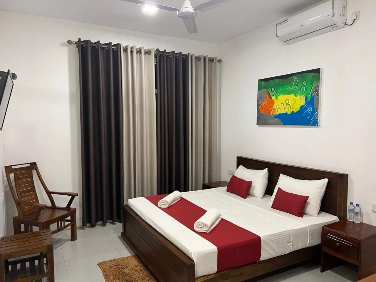 Bedroom, Bed in Saffron Lake Yala