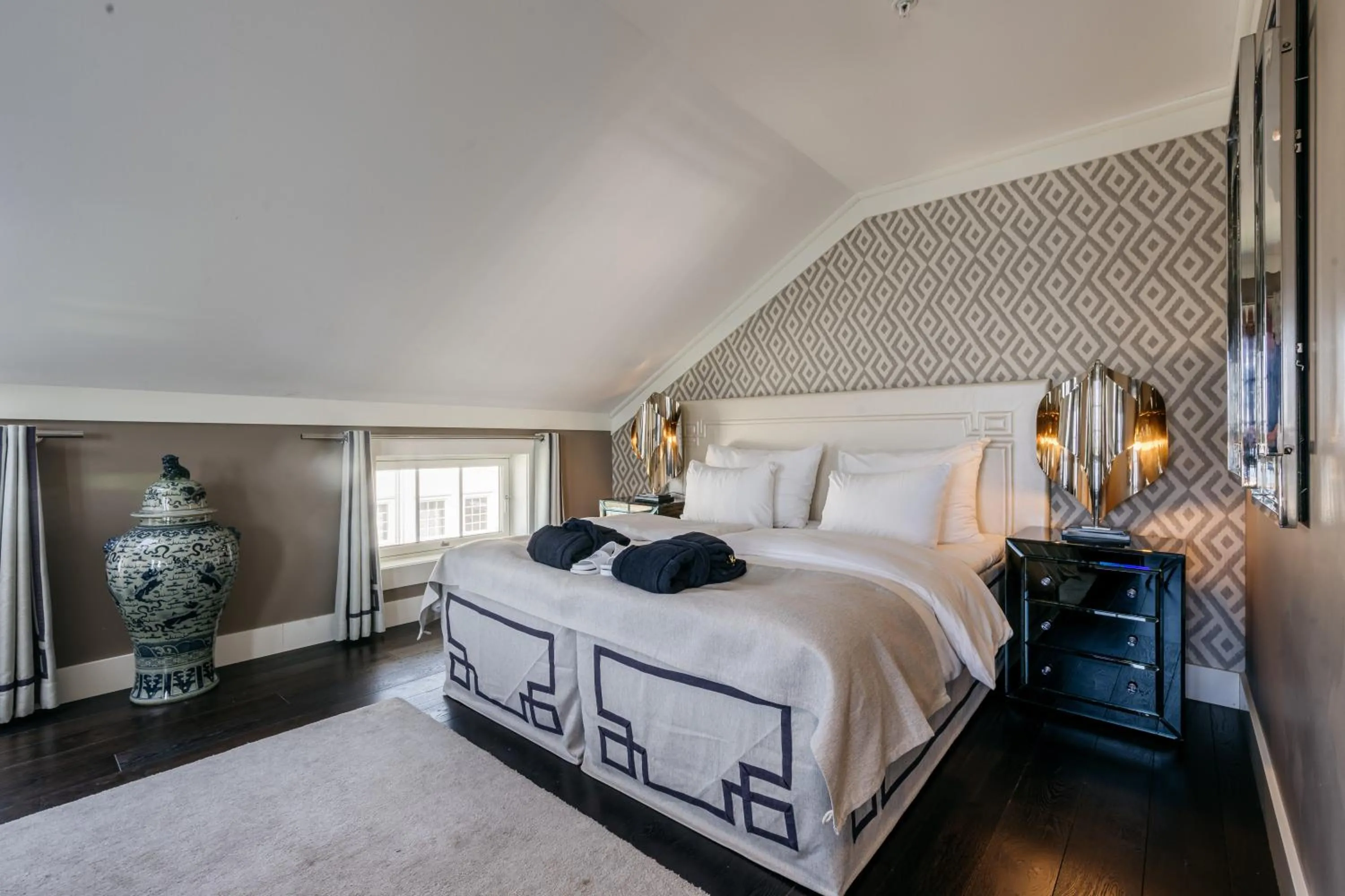 Bed in Støtvig Hotel