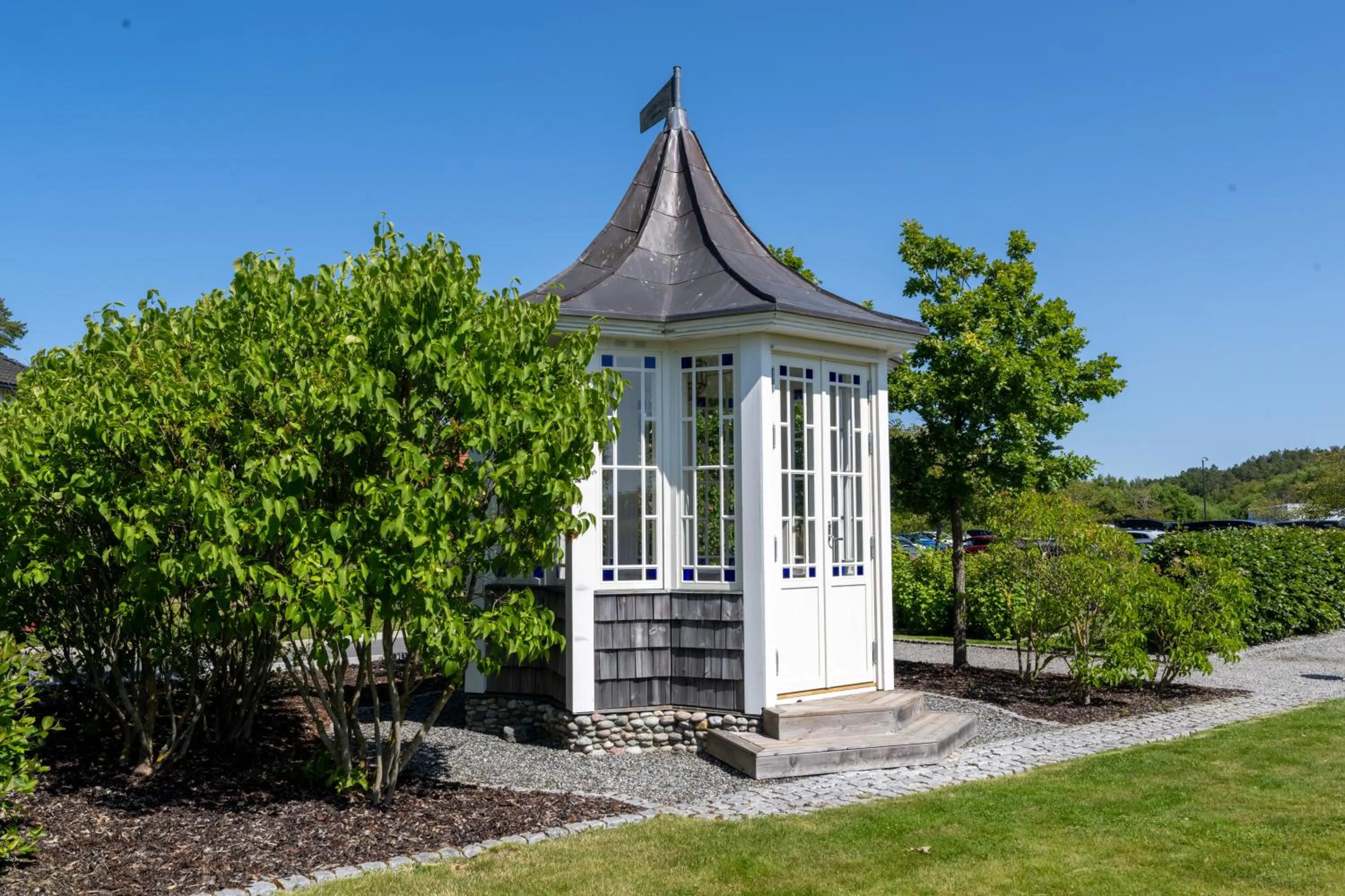 Garden in Støtvig Hotel