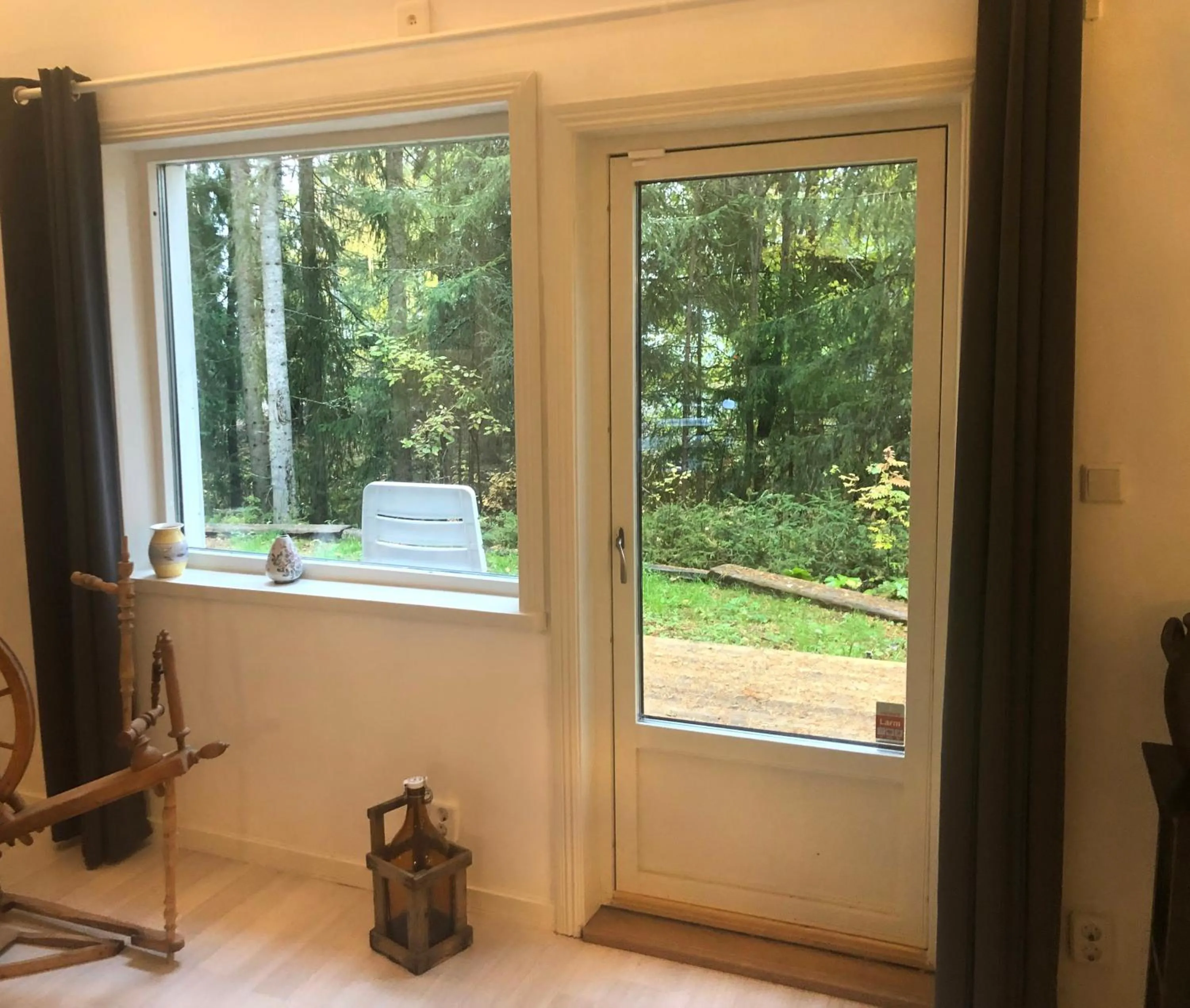 Garden view in Granbackens BoB