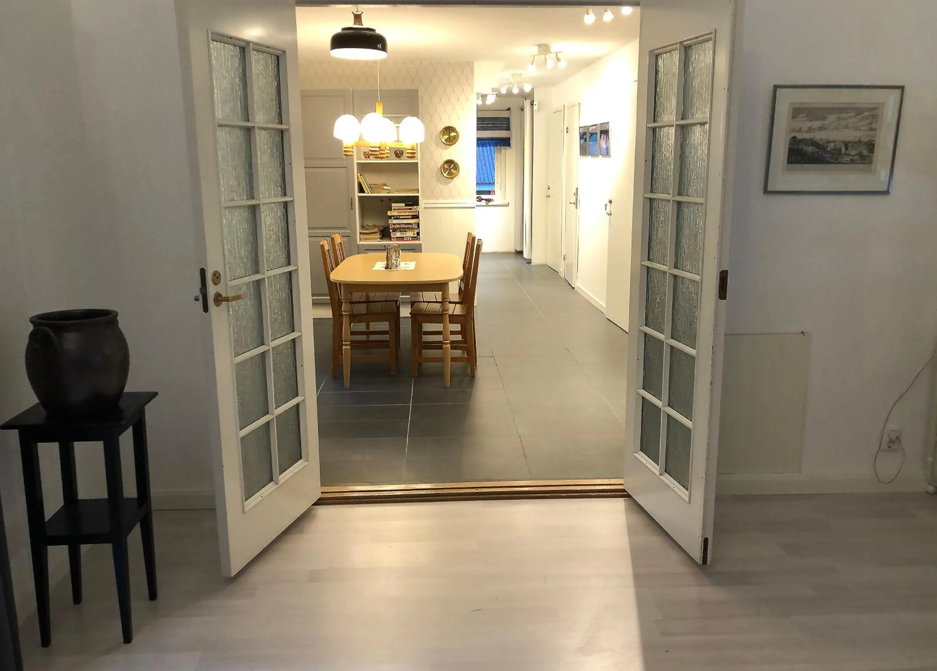 Dining area in Granbackens BoB