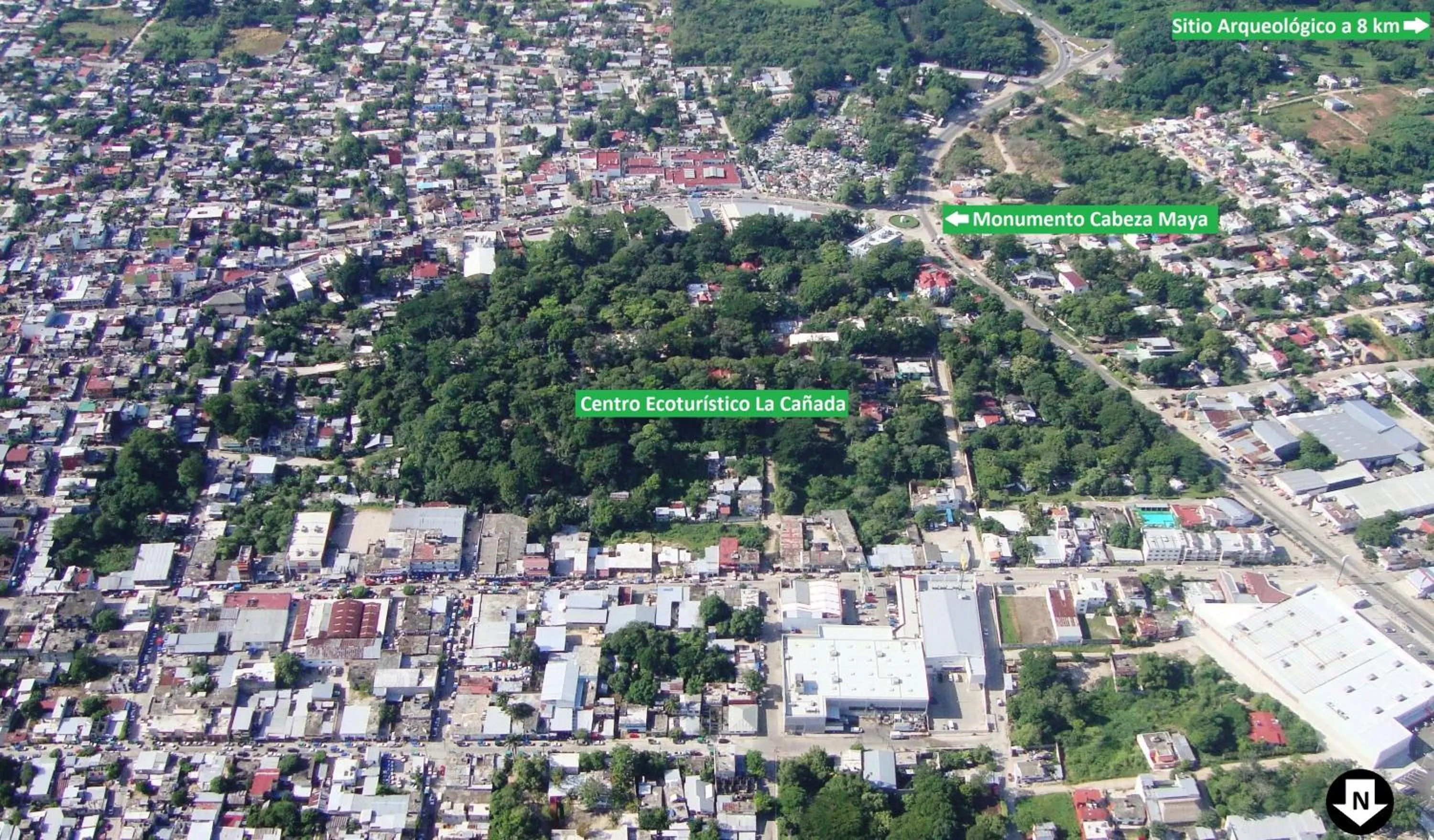 Area and facilities in Hotel Maya Tulipanes Palenque