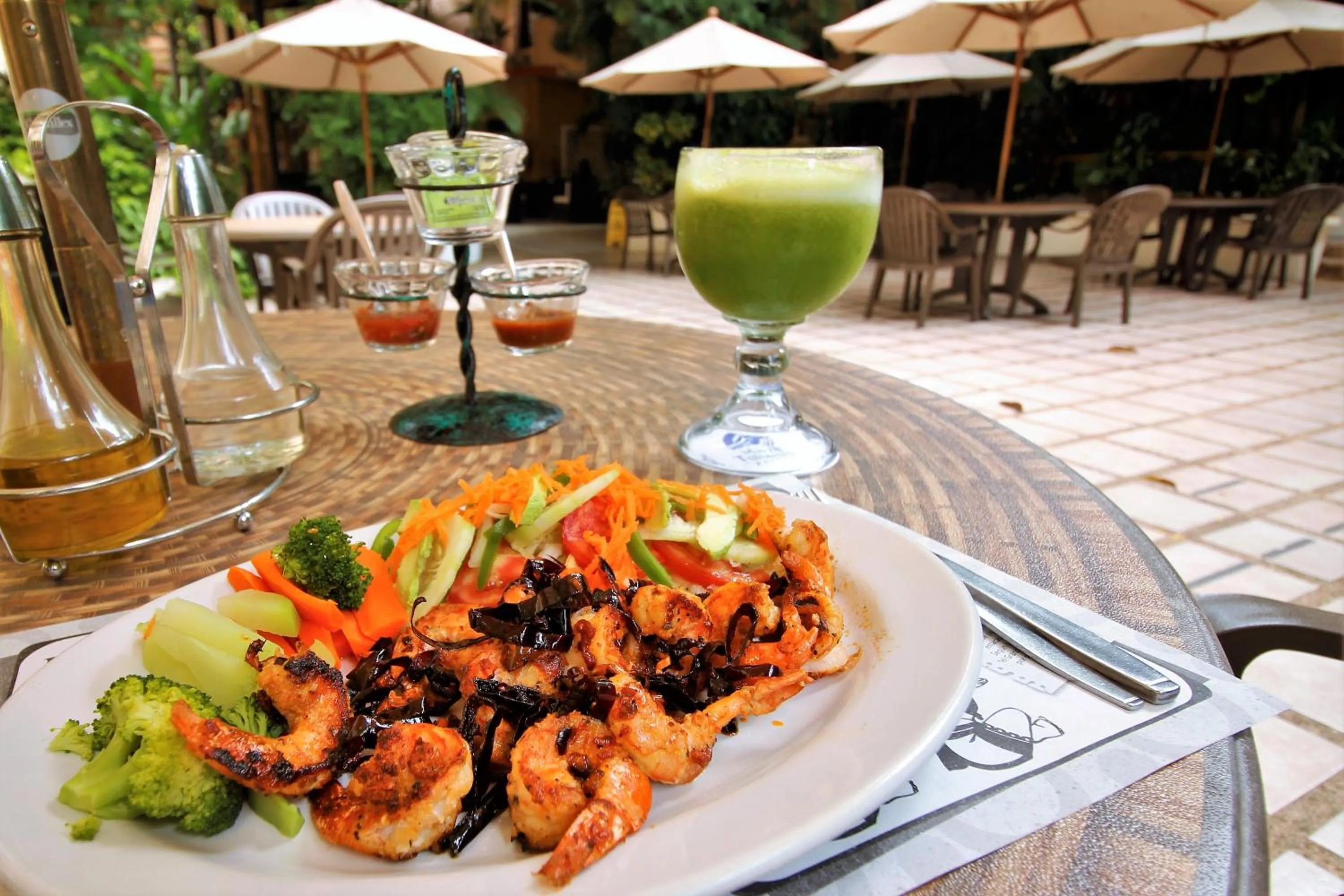 Balcony/Terrace in Hotel Maya Tulipanes Palenque