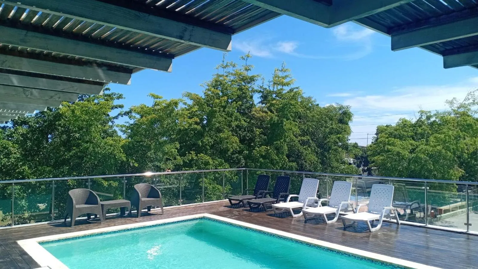 Property building in Plaza Coral Hotel