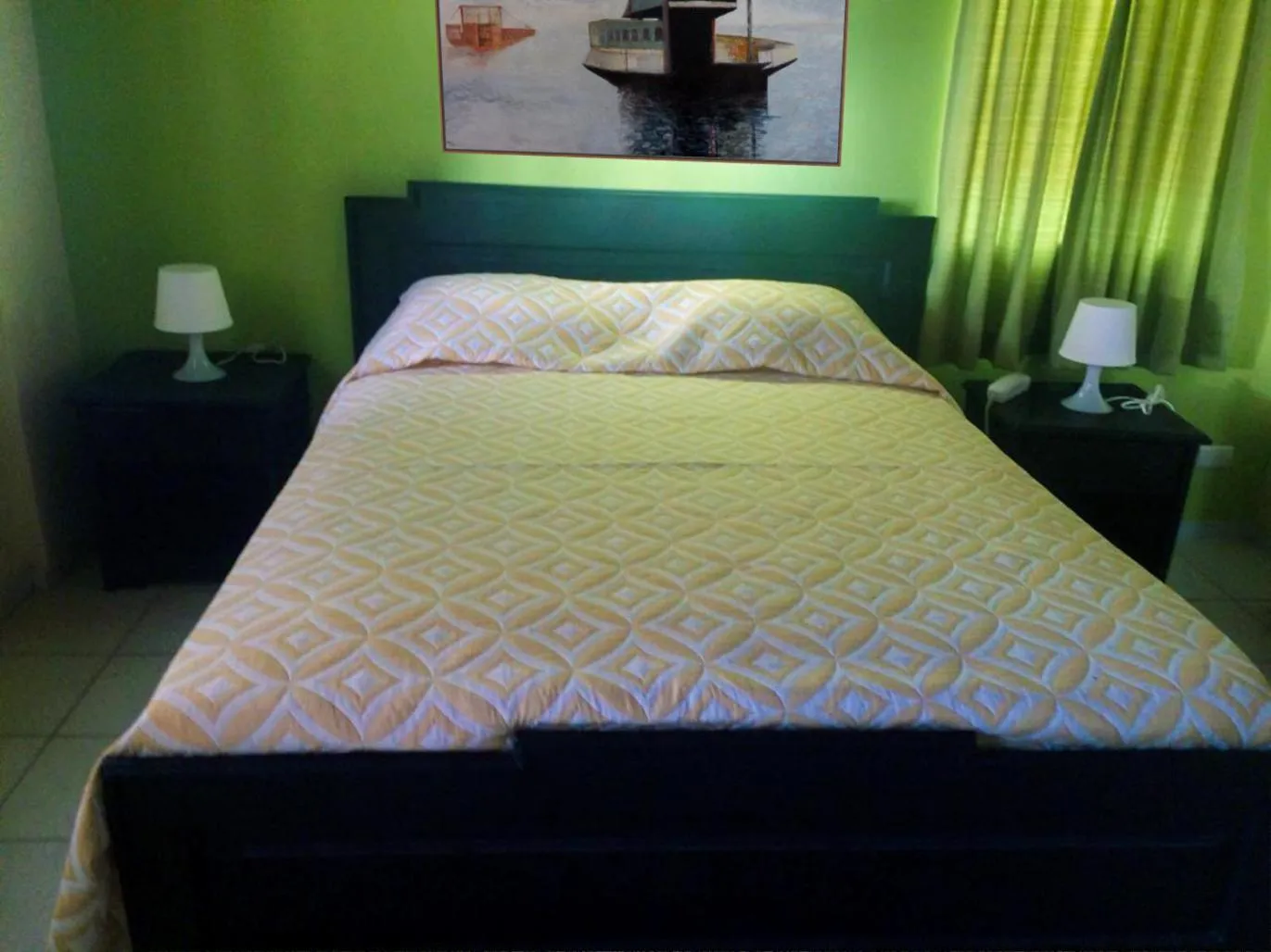 Bed in Hotel Santander SD