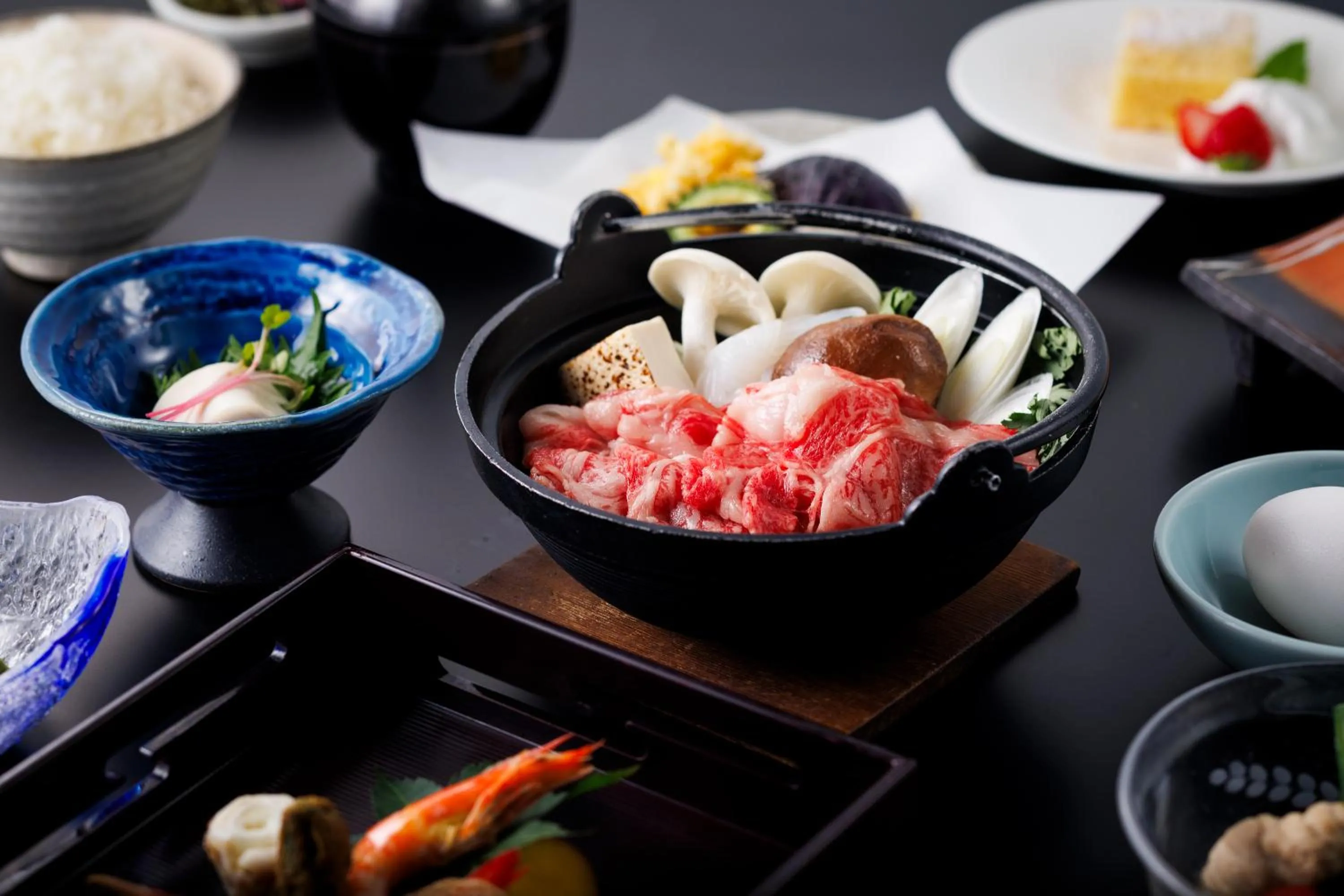 Dinner in Hotel Kikori