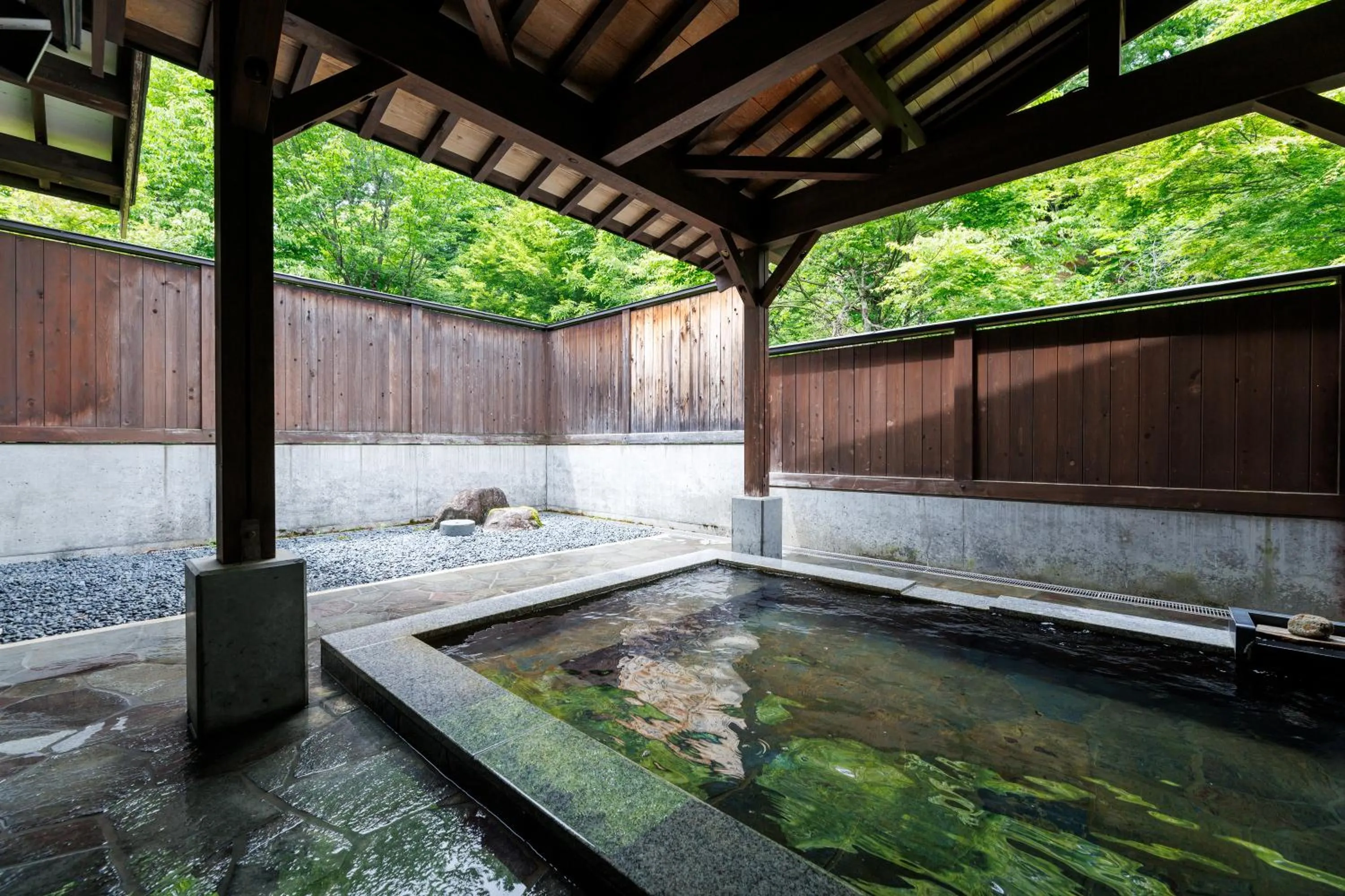 Hot Spring Bath in Hotel Kikori