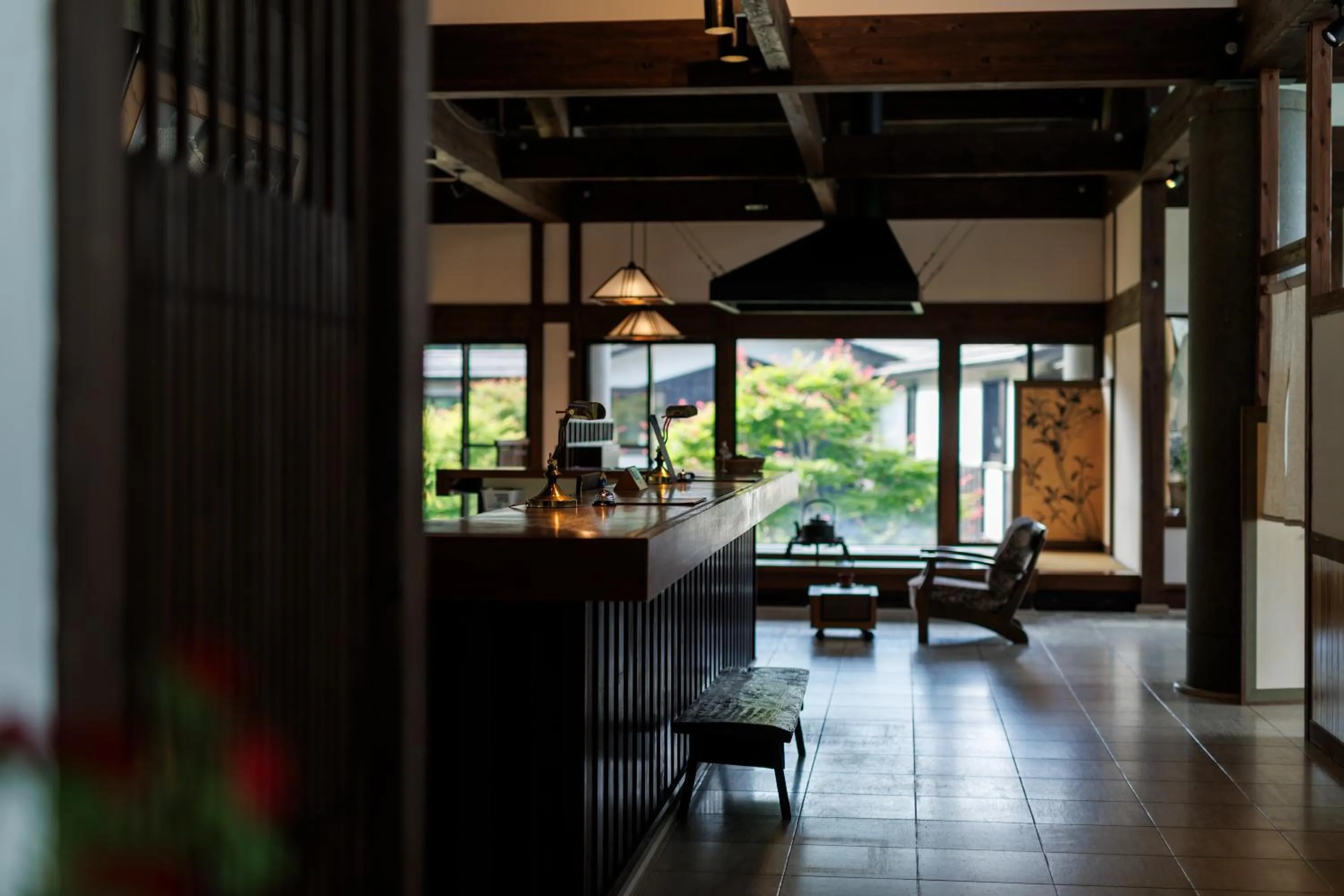 Lobby or reception in Hotel Kikori