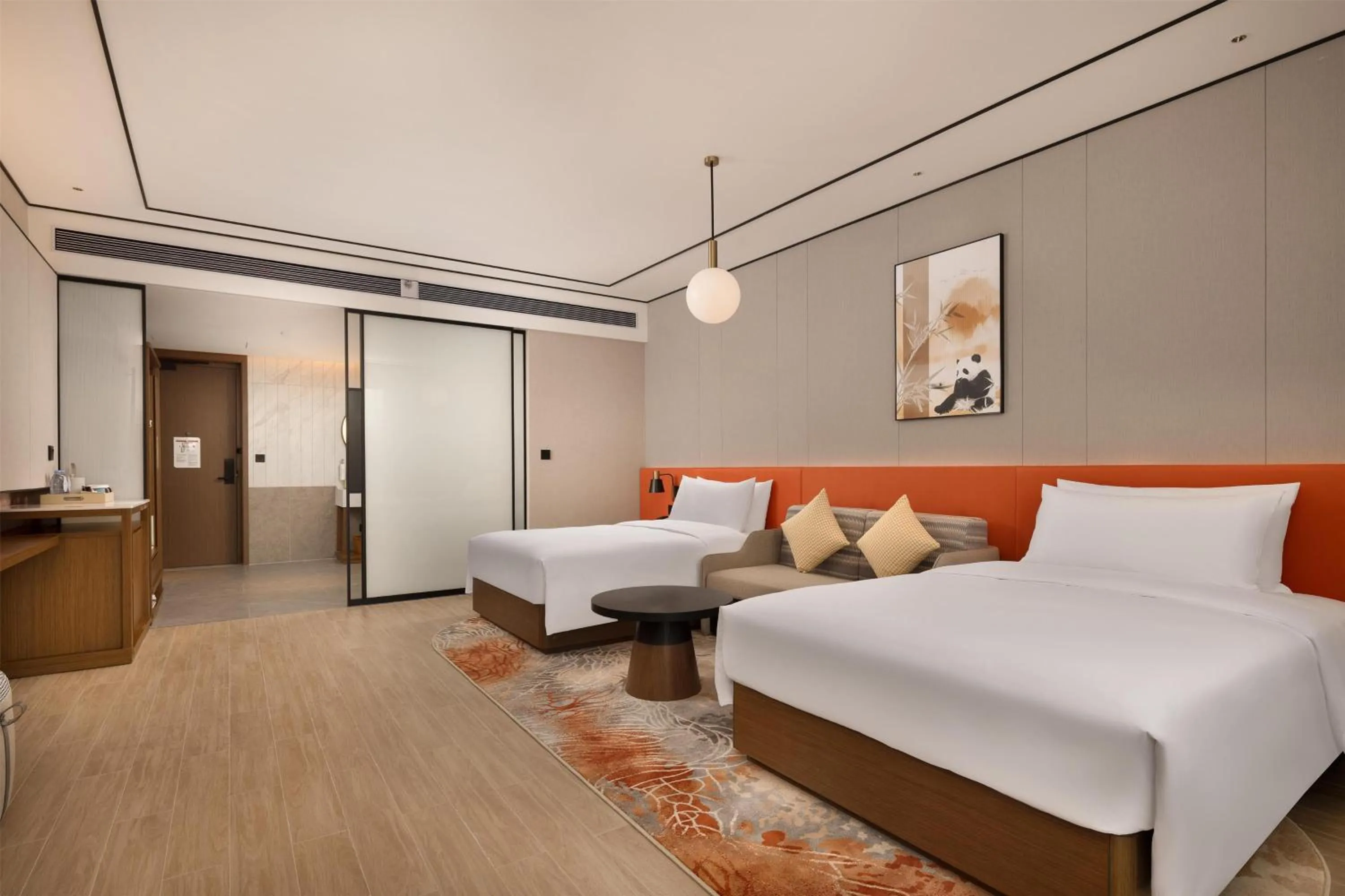 Bed in Hilton Garden Inn Chengdu Jinniu Yipintianxia