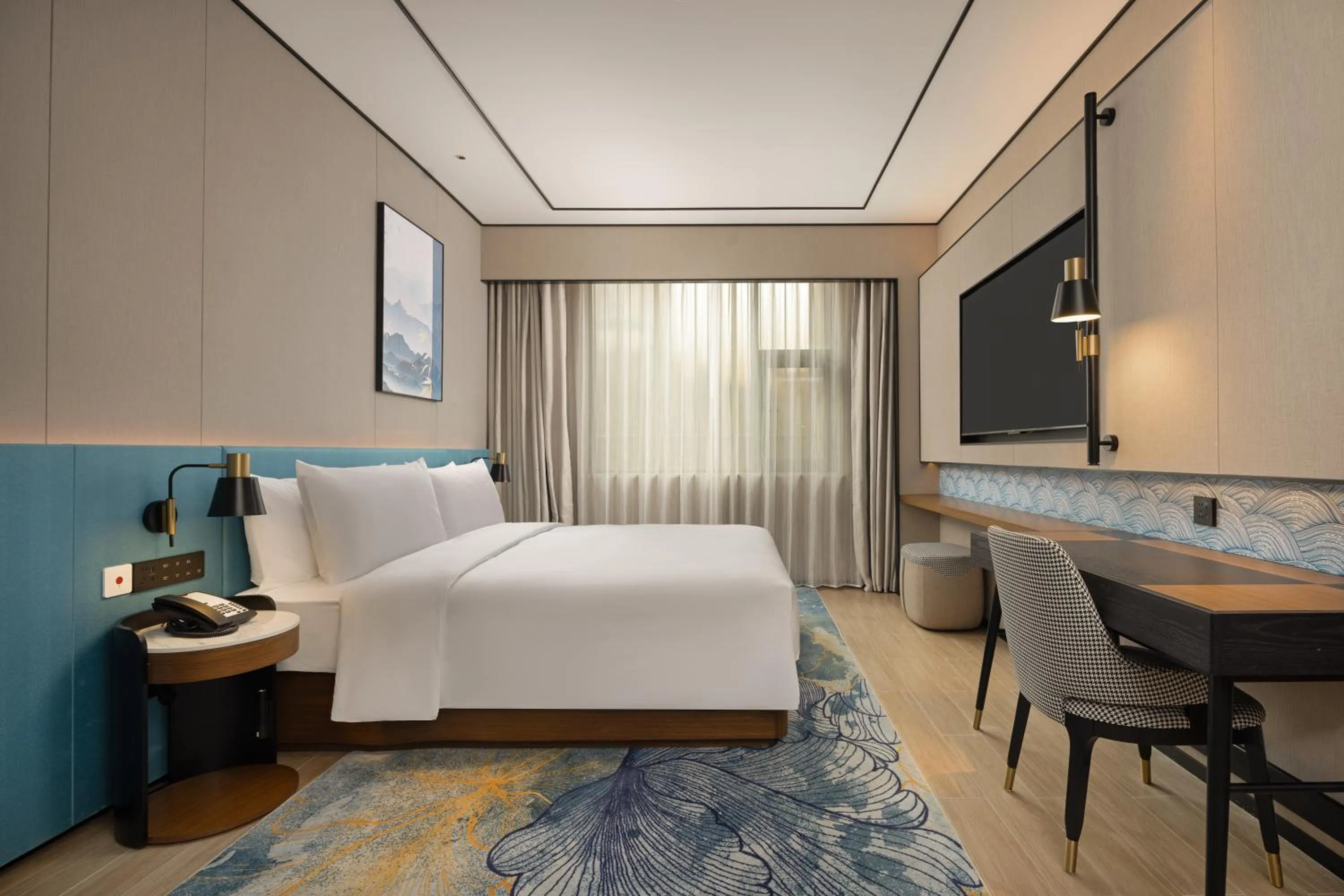 Photo of the whole room, Bed in Hilton Garden Inn Chengdu Jinniu Yipintianxia