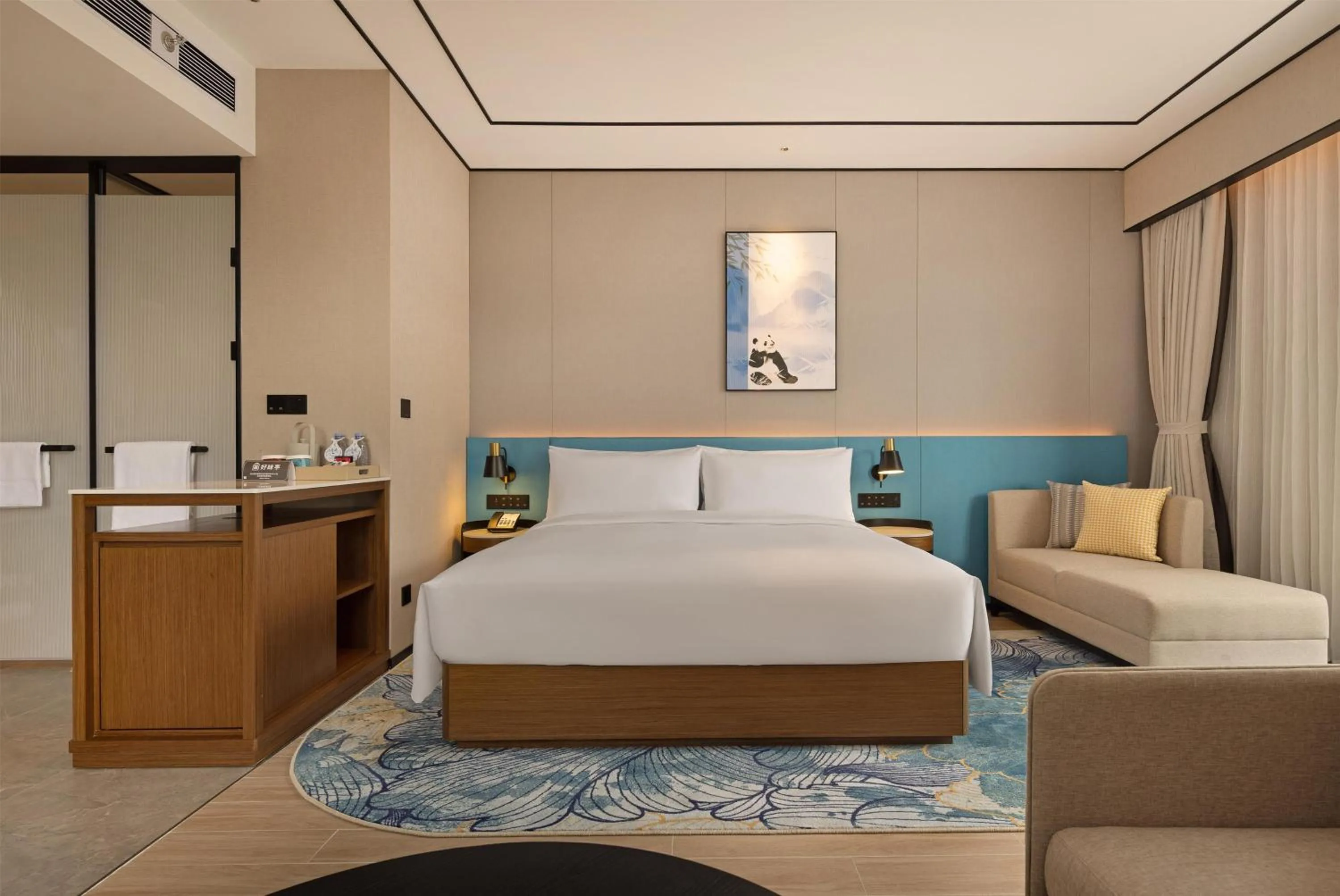 Bed in Hilton Garden Inn Chengdu Jinniu Yipintianxia