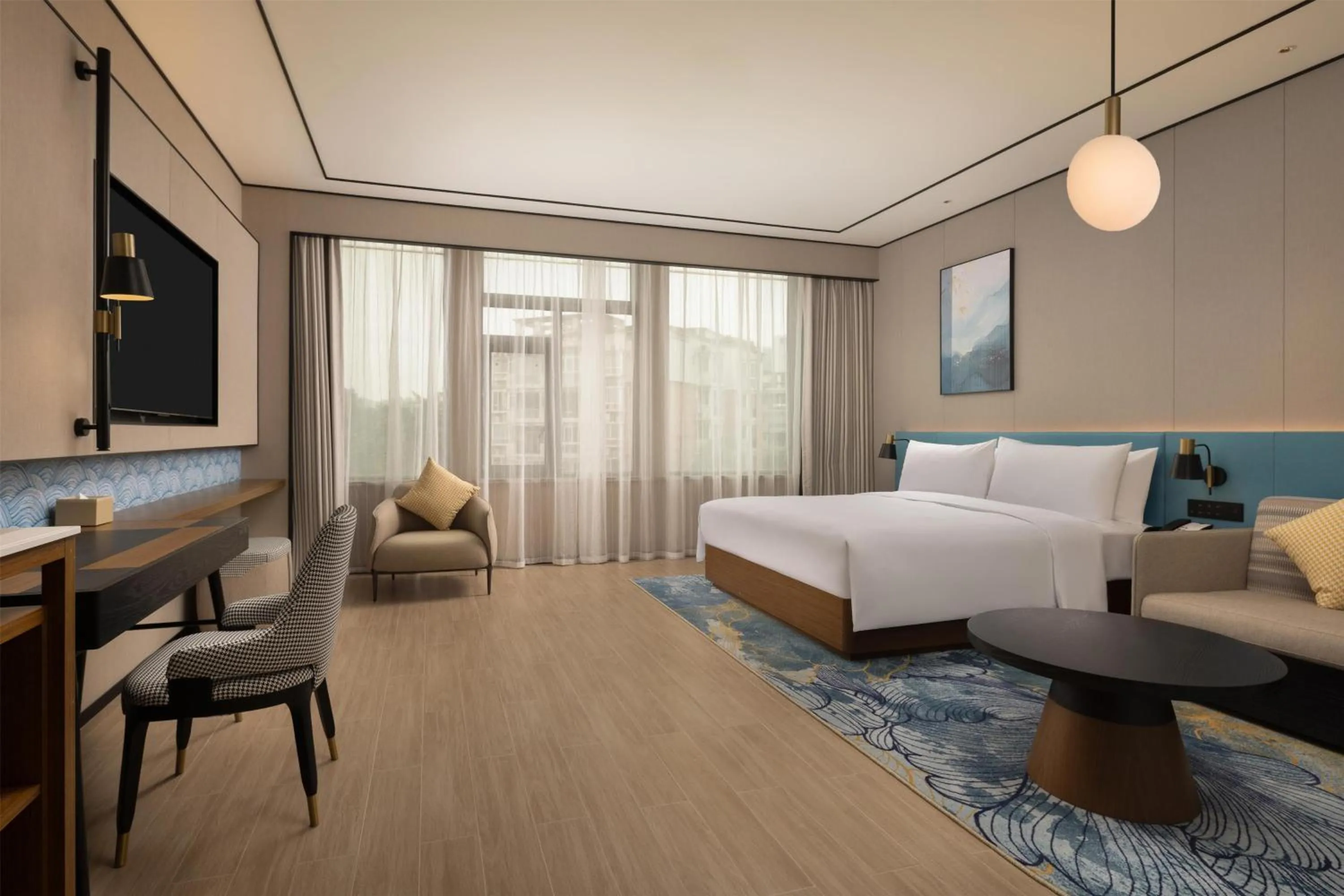 Bed in Hilton Garden Inn Chengdu Jinniu Yipintianxia