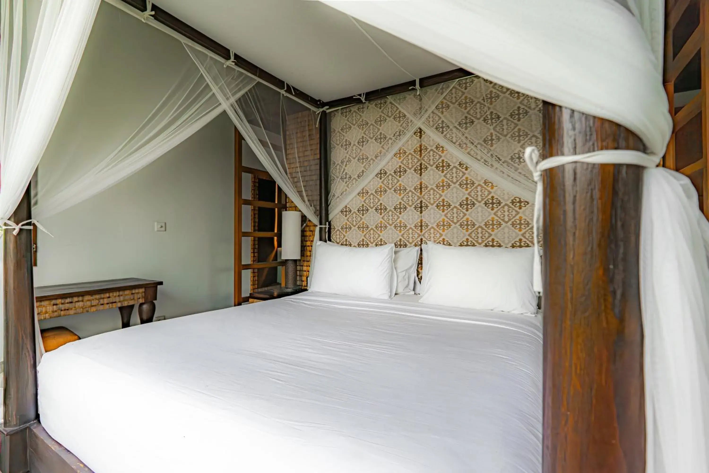 Bed in Uma Stana Villa Bed in Uma Stana Villa