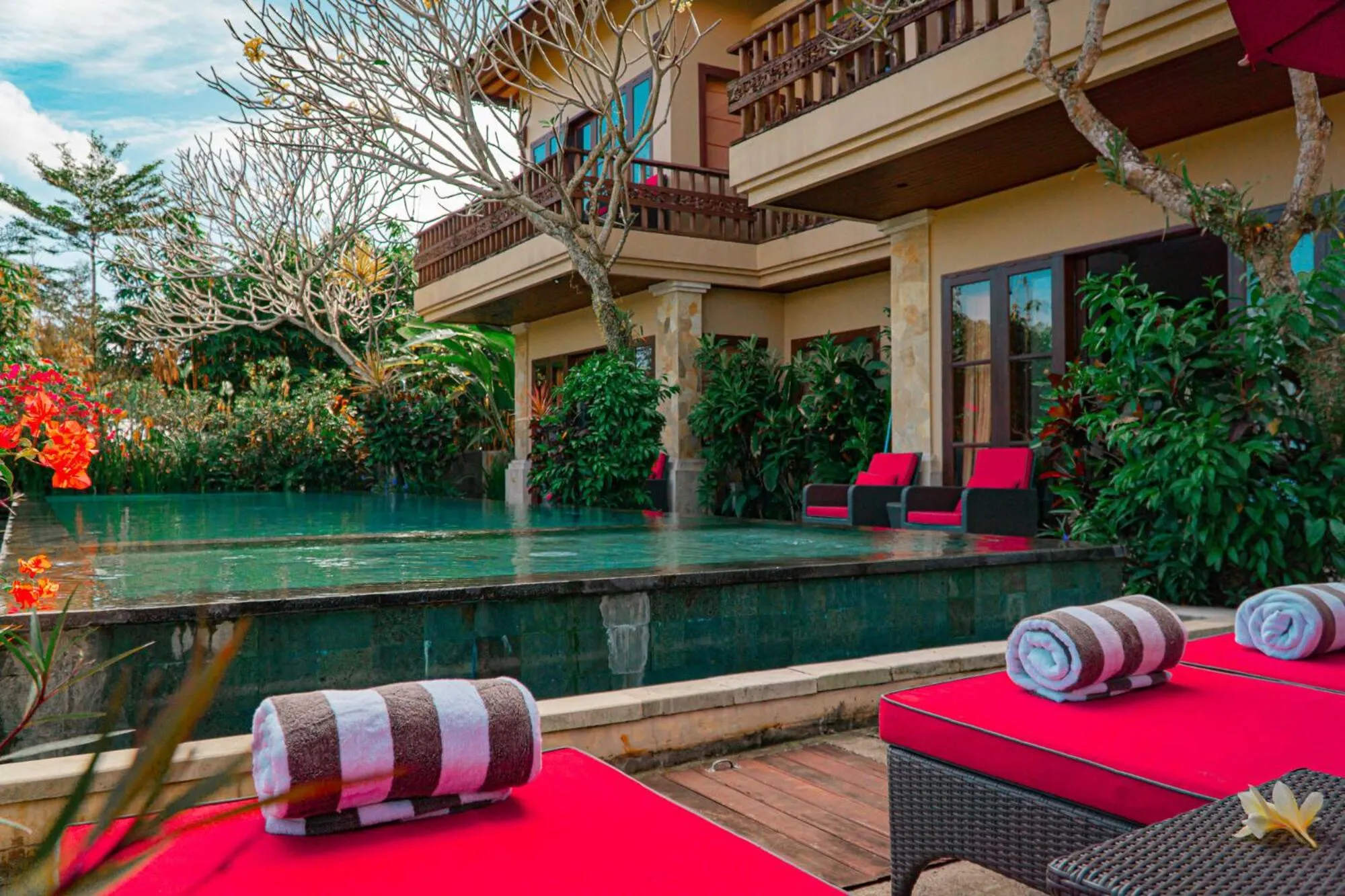 Swimming pool in Uma Stana Villa