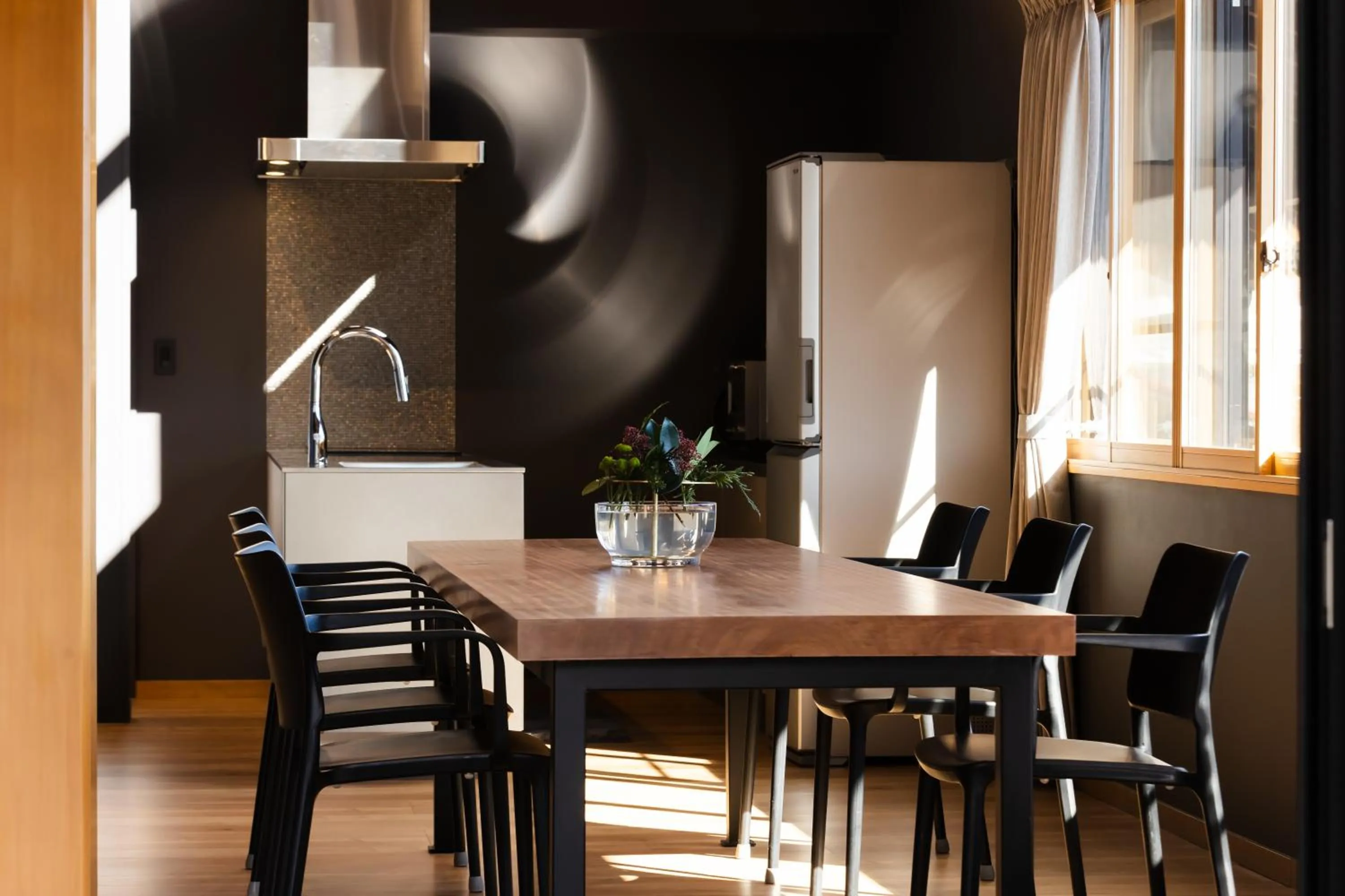 Dining area in Kawaguchiko Country Cottage Ban