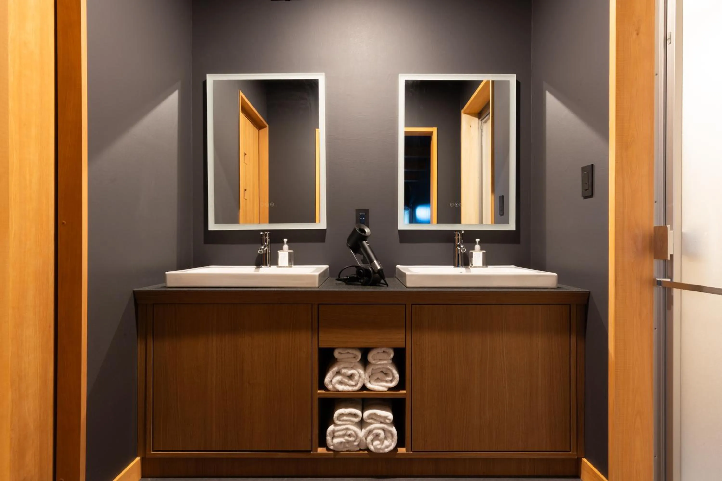 Bathroom in Kawaguchiko Country Cottage Ban