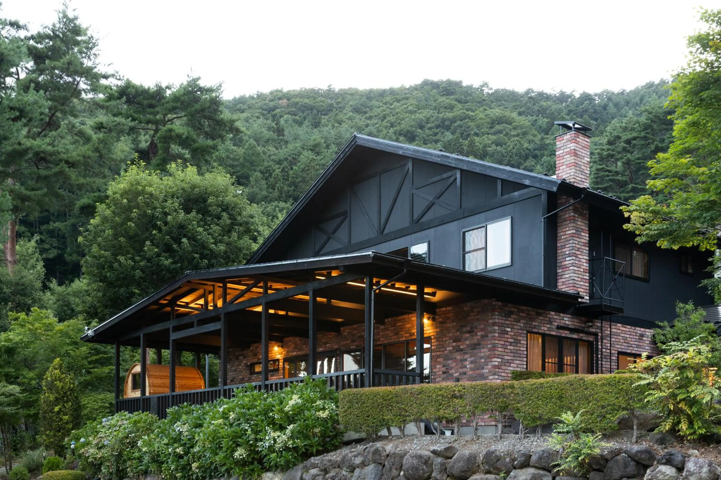 Property building in Kawaguchiko Country Cottage Ban