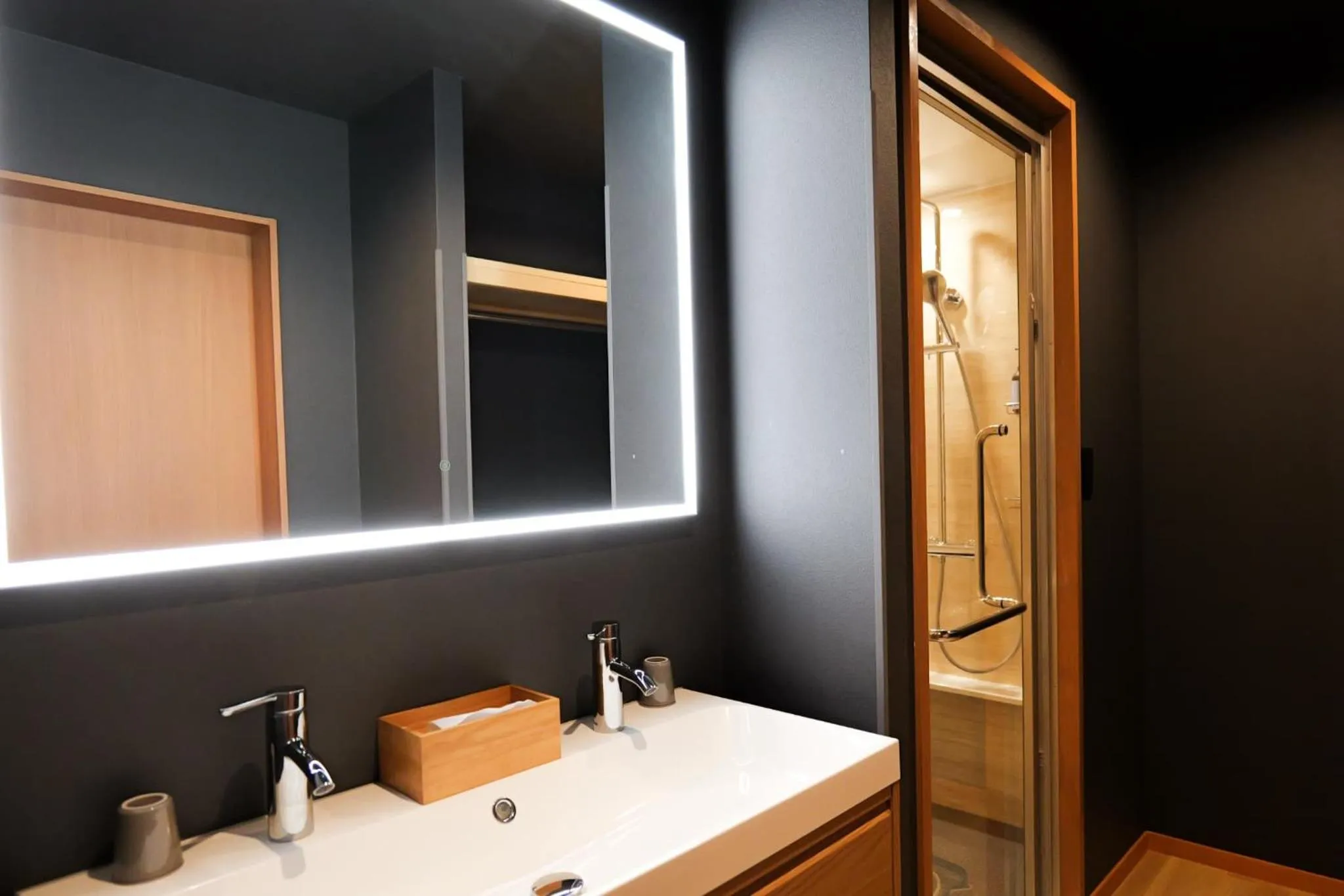 Bathroom in Kawaguchiko Country Cottage Ban