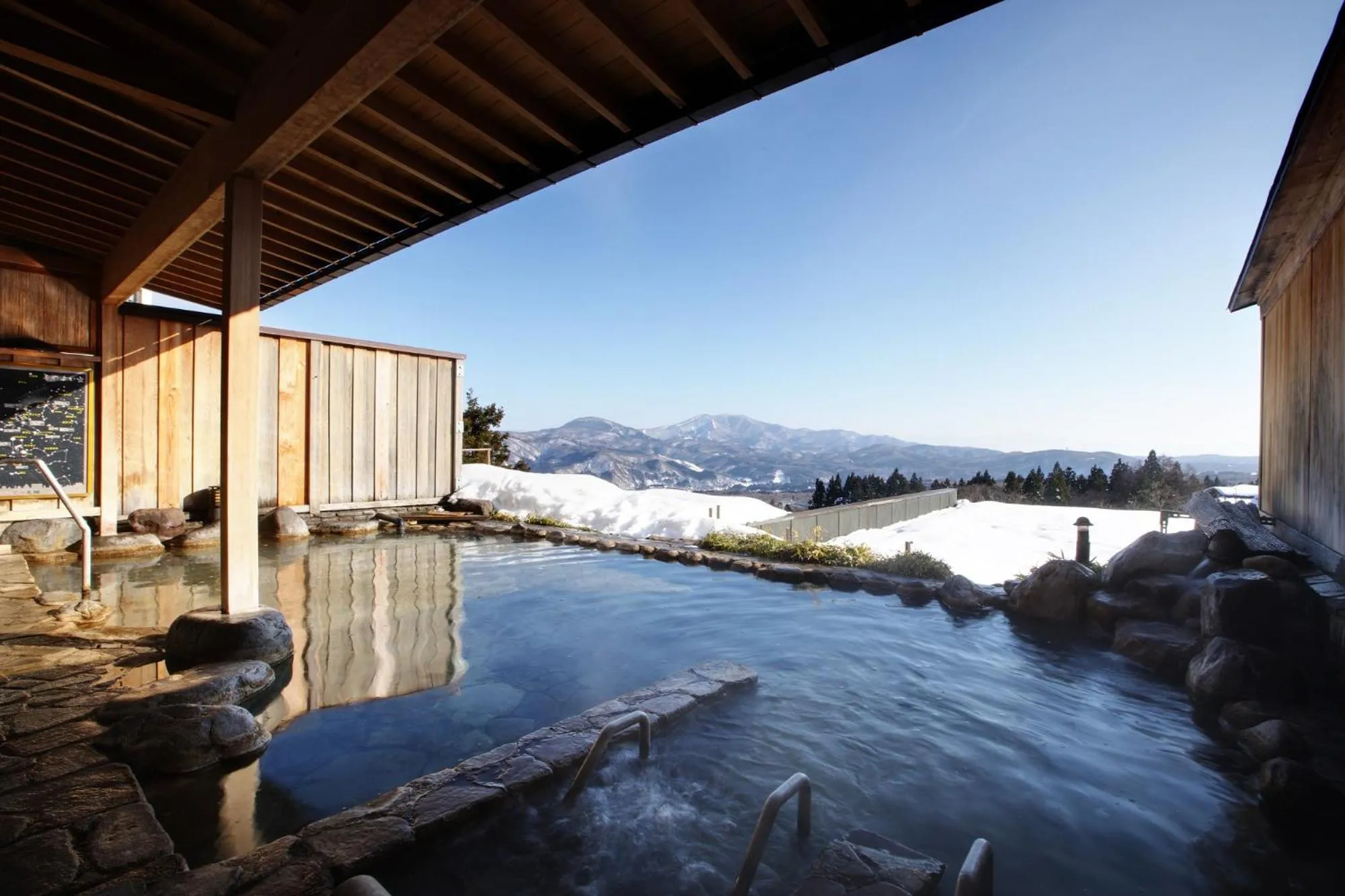 Open Air Bath in Hotel Taiko