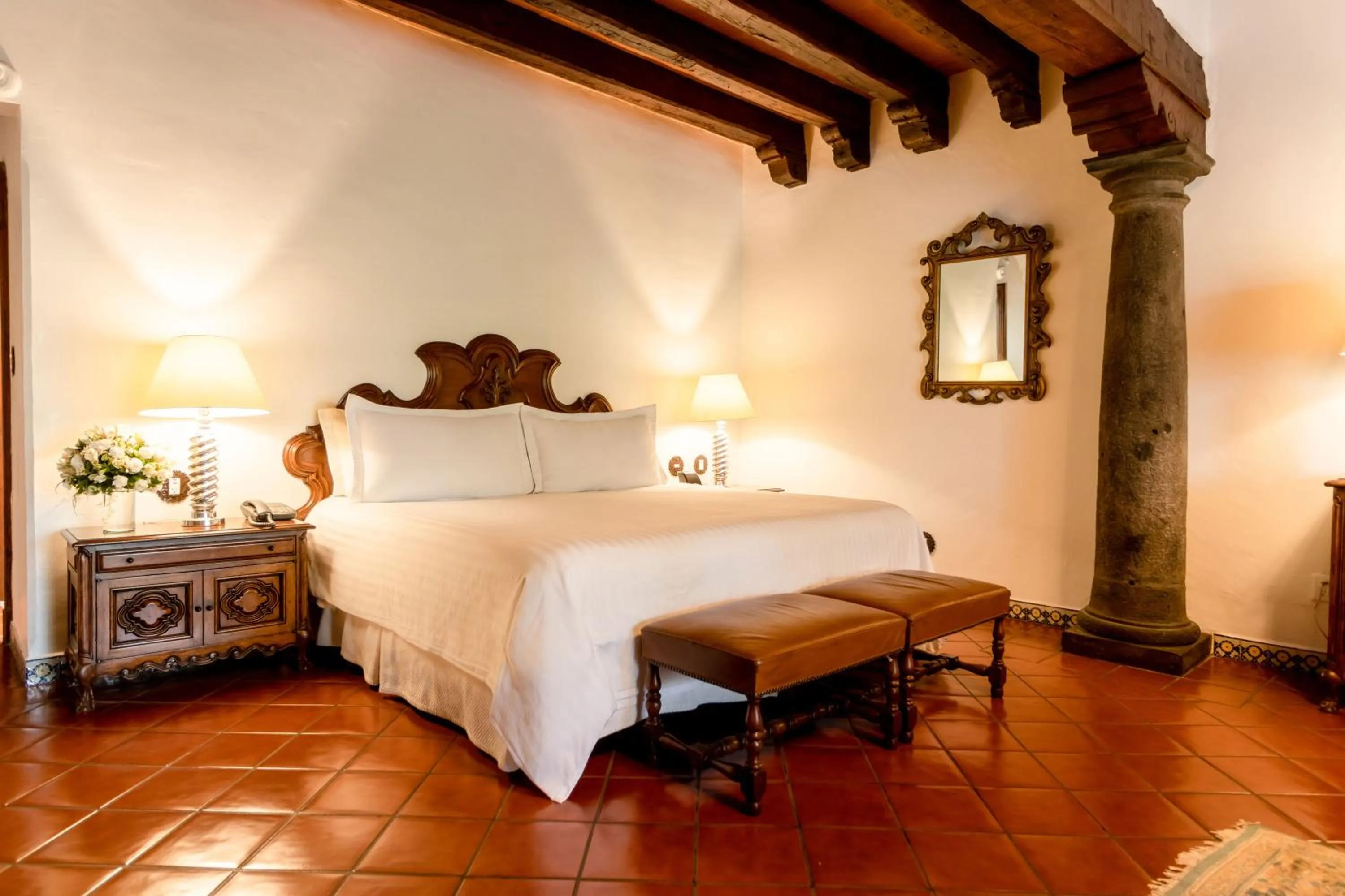 Bed in Las Mañanitas